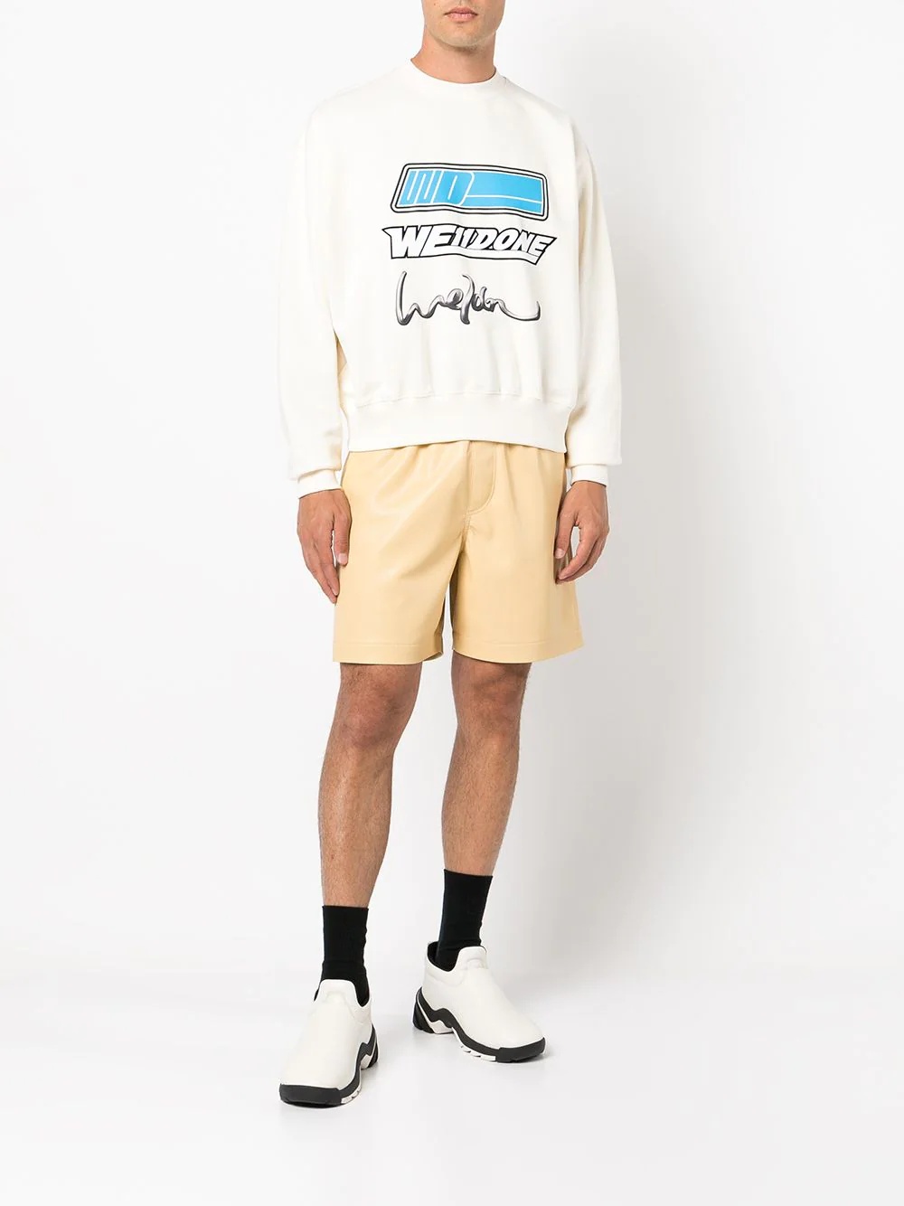 logo-patch sweatshirt - 3