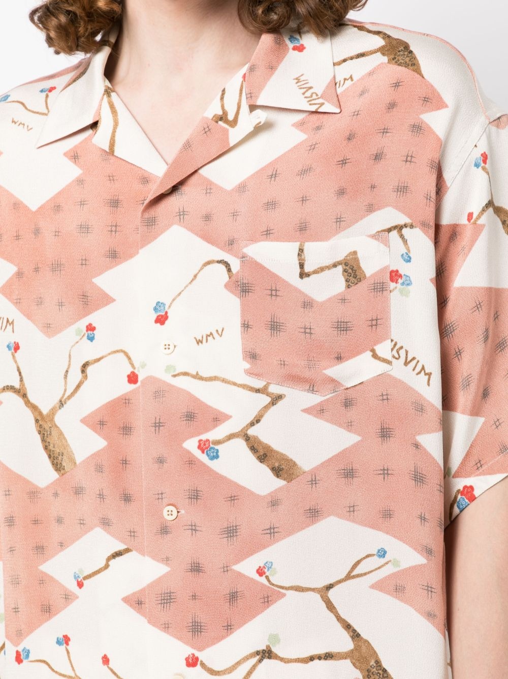 graphic-print short-sleeve shirt - 5