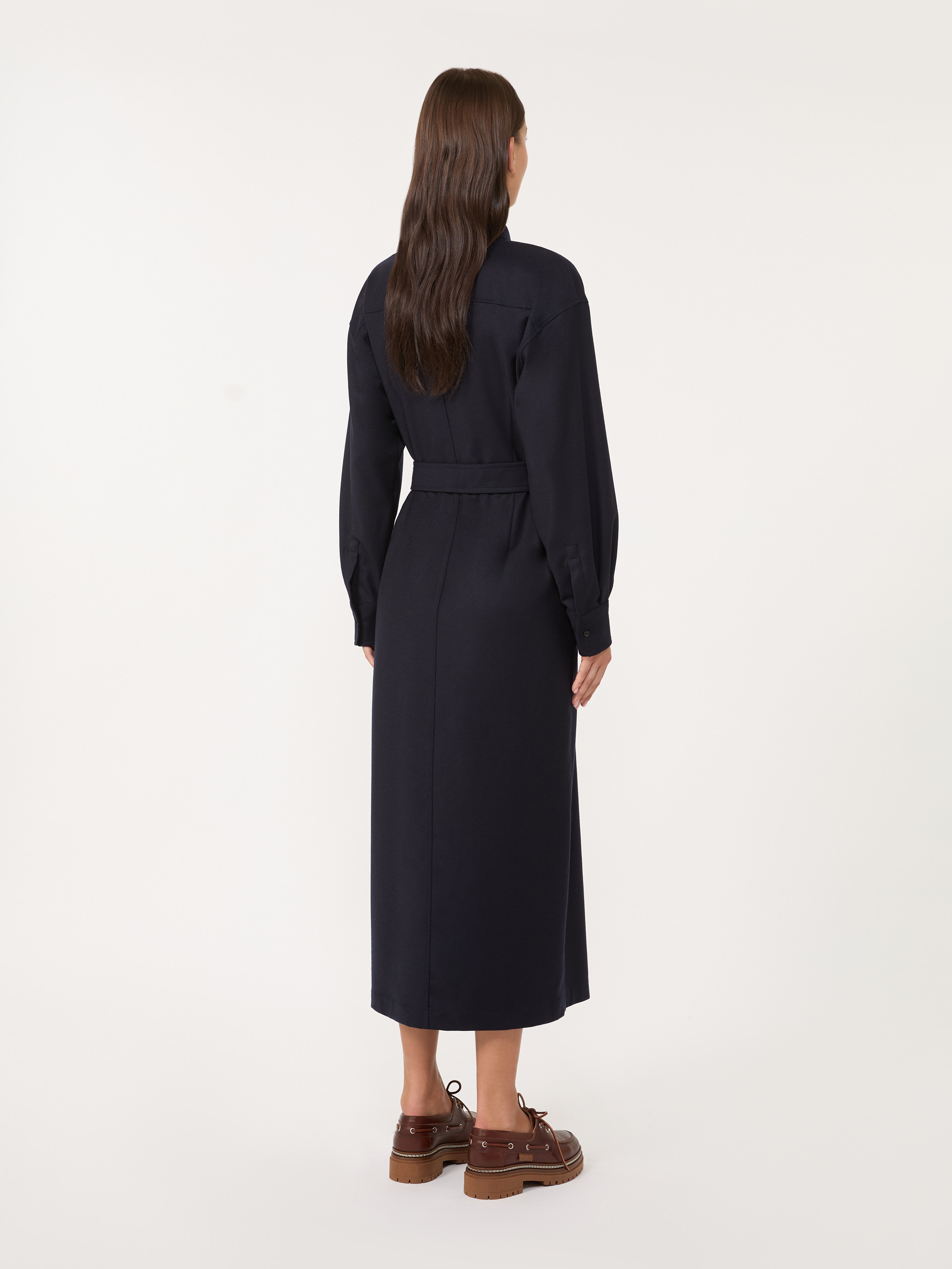 STEMMA Wool flannel dress - 4