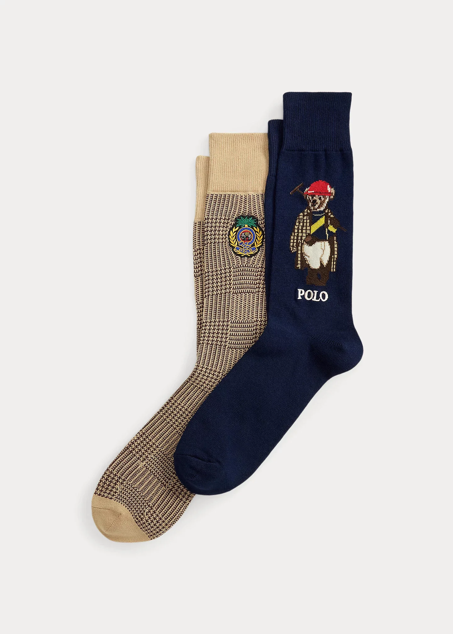 Polo Bear & Crest Trouser Sock 2-Pack - 1