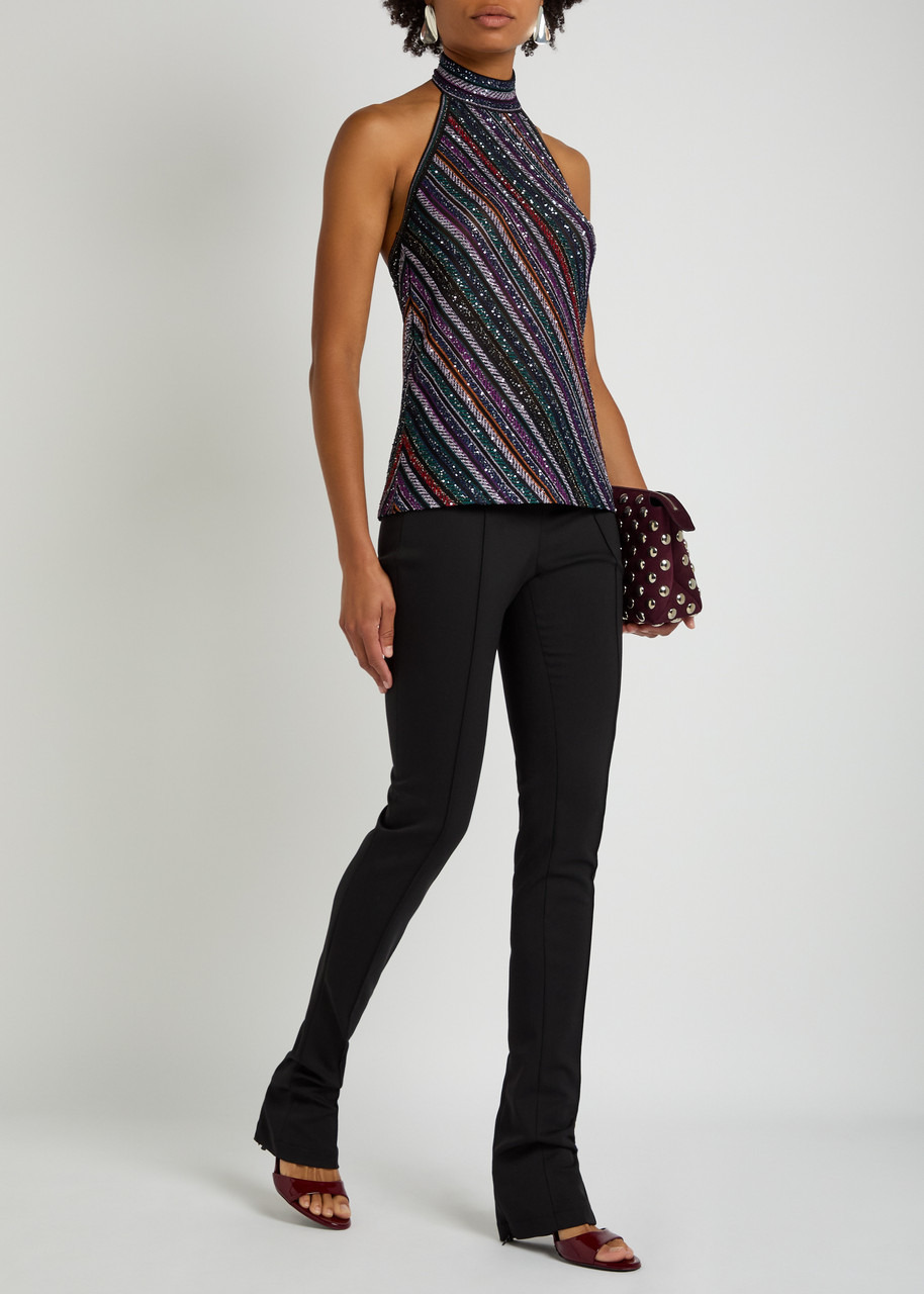Missoni Striped Fine-knit top - 4