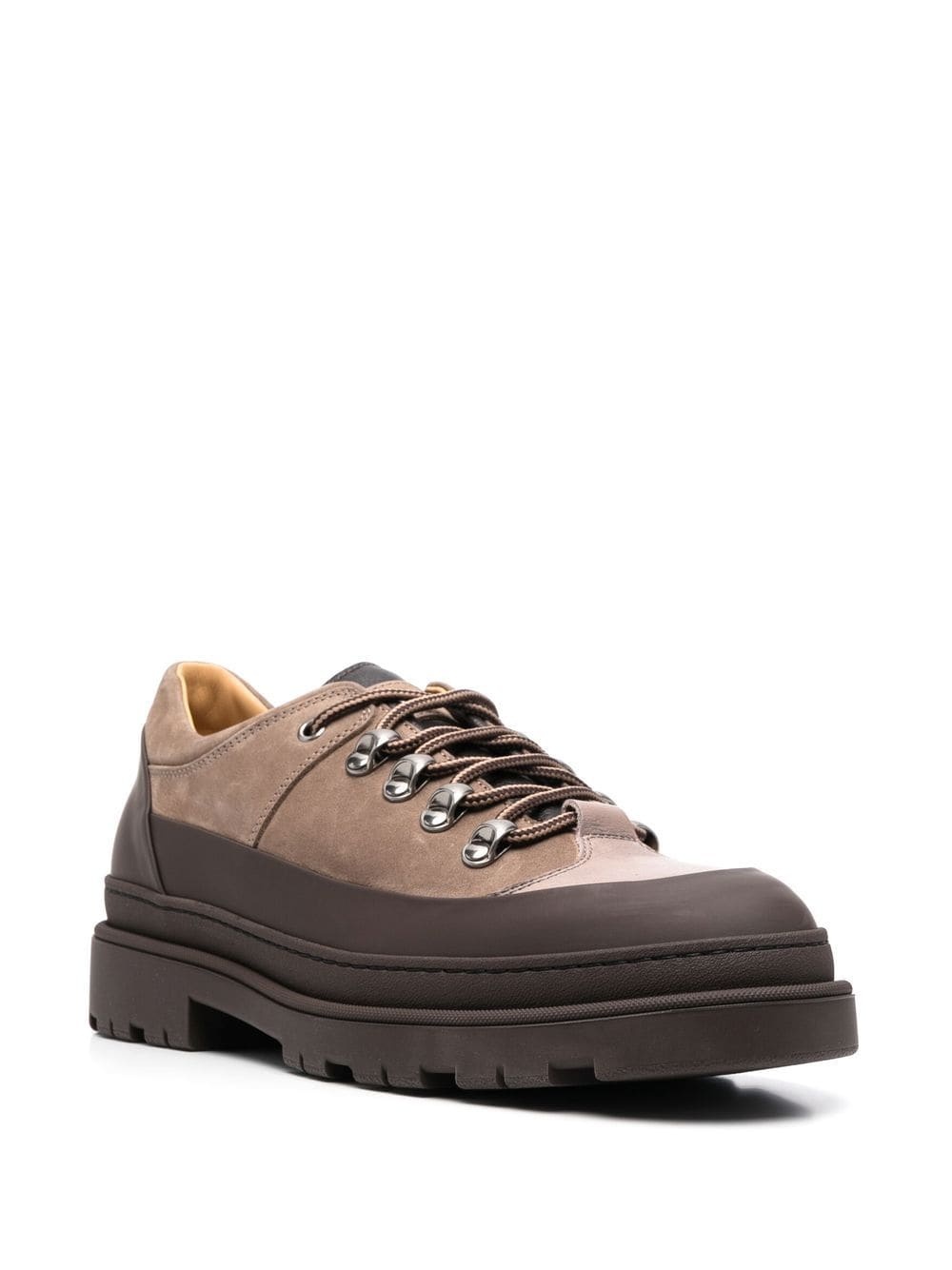 two-tone lace-up shoes - 2