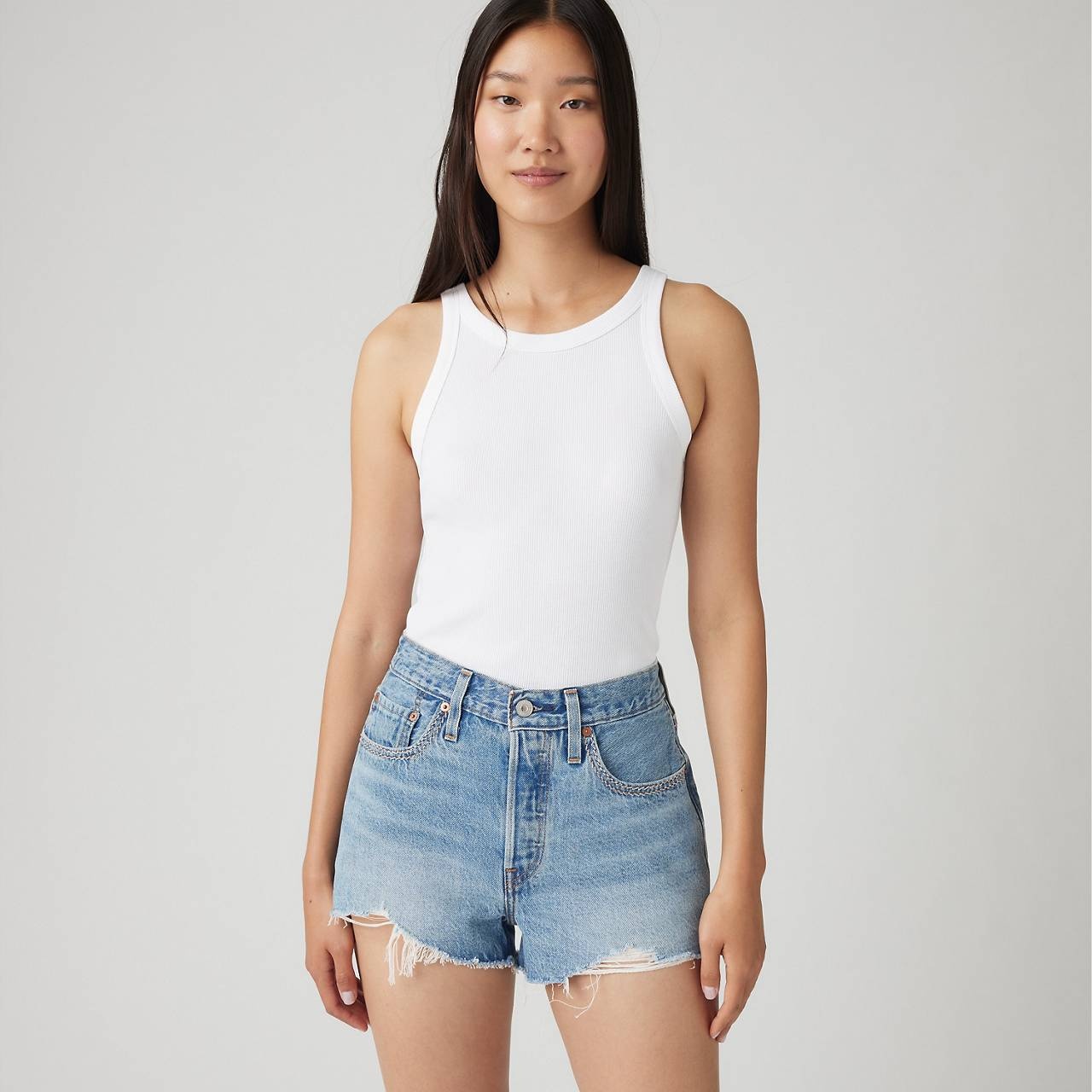 501® ORIGINAL FIT HIGH RISE WOMEN'S SHORTS - 6