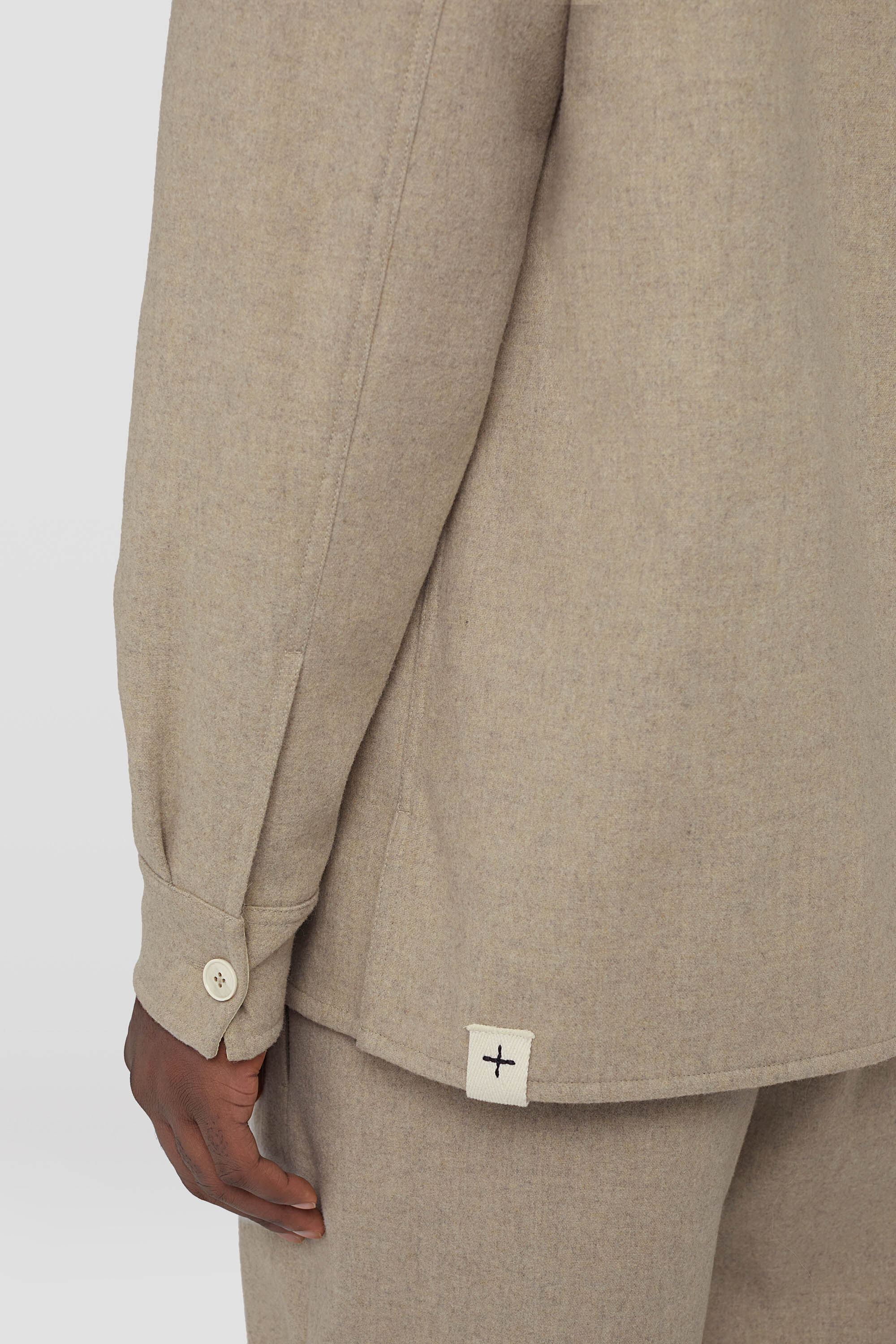 Felt Wool Overshirt - 2