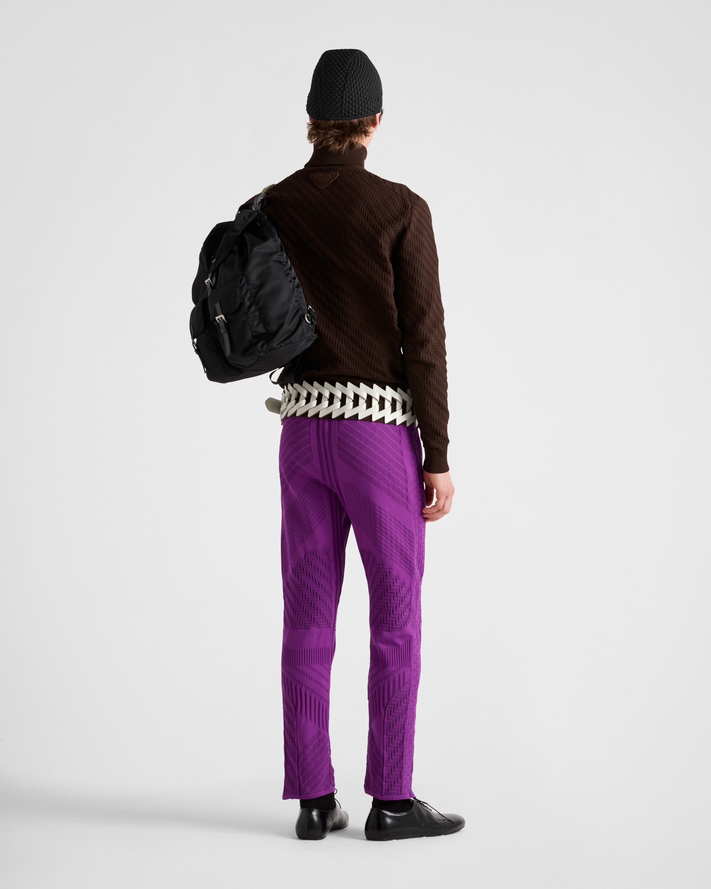 Technical fabric pants - 5