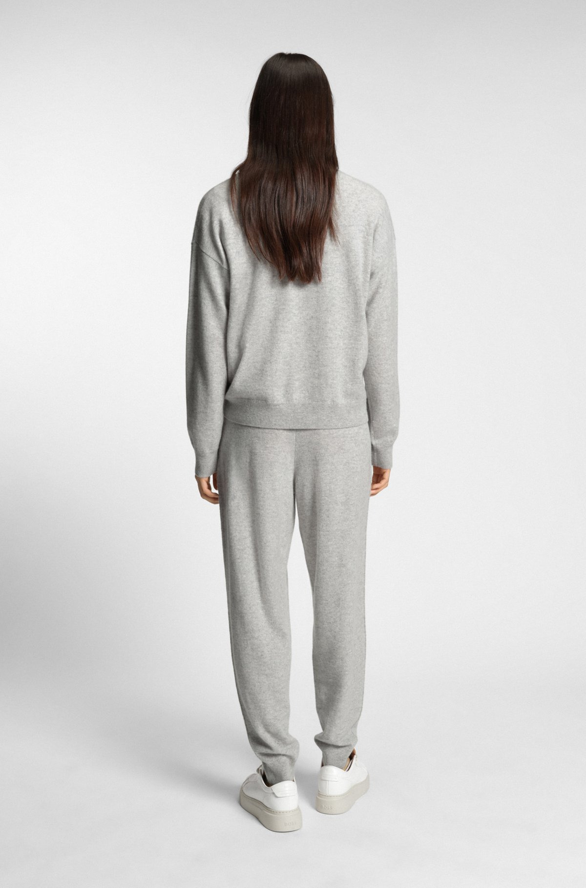 CUFFED TRACKSUIT BOTTOMS IN CASHMERE - 4
