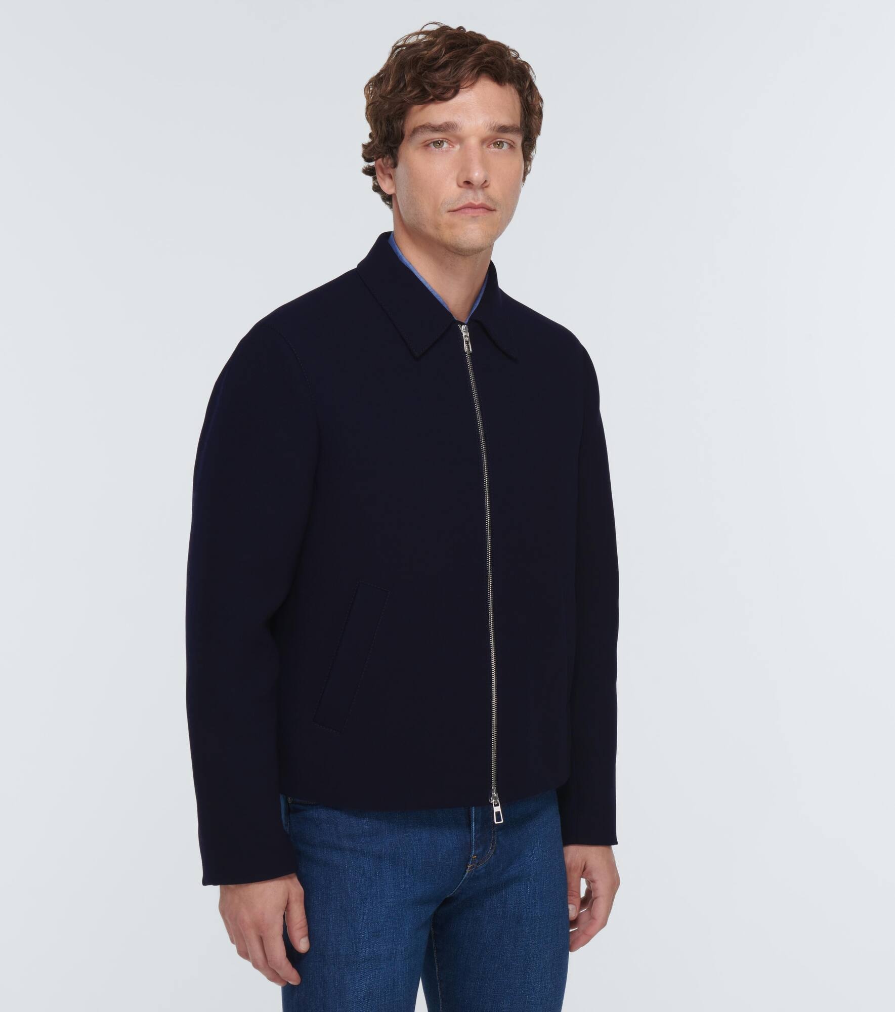 Maurin wool blouson jacket - 3