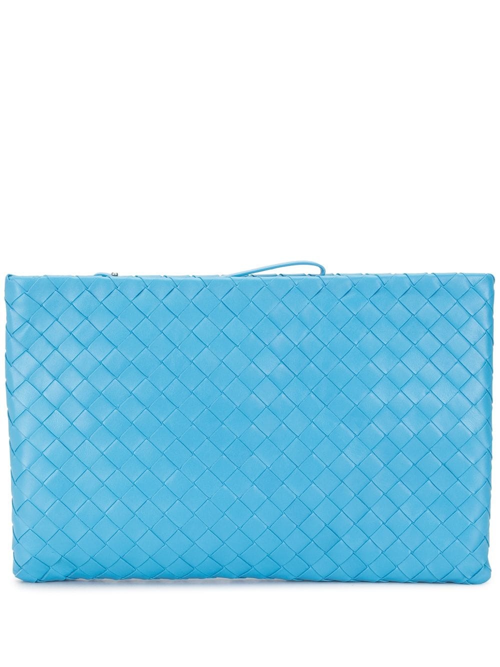 Intrecciato nappa leather clutch - 1