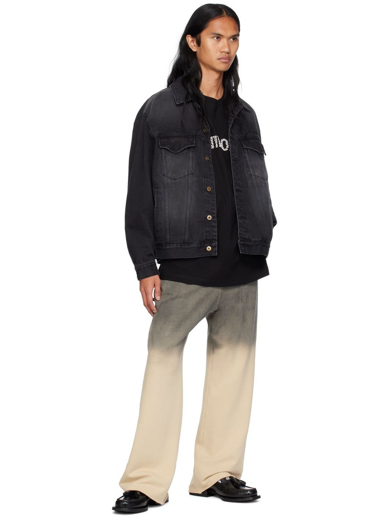 We11done Black Pearl Denim Jacket outlook