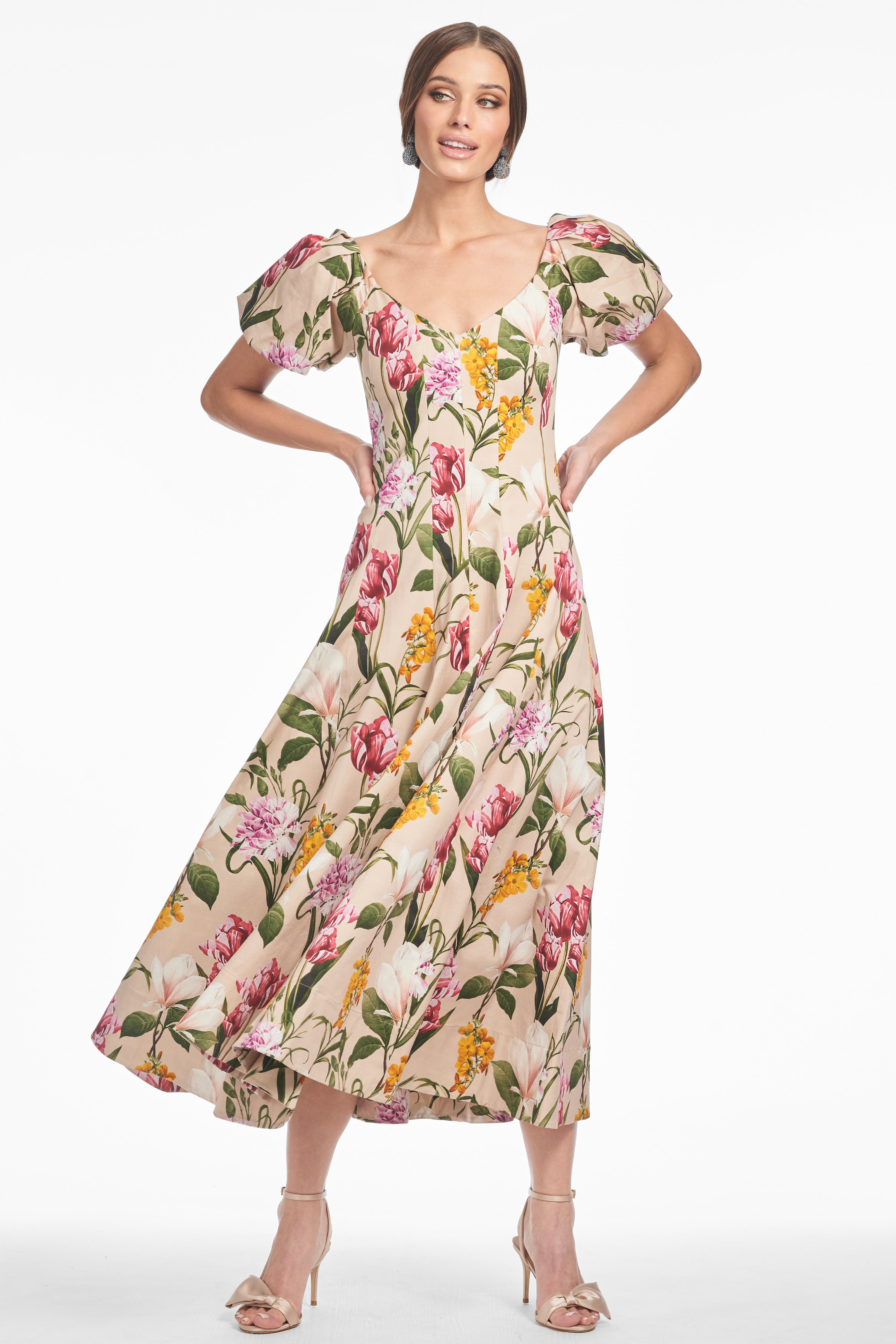 MAGNOLIA DRESS - FRENCH BRISTRE BLOSSOMS - 2