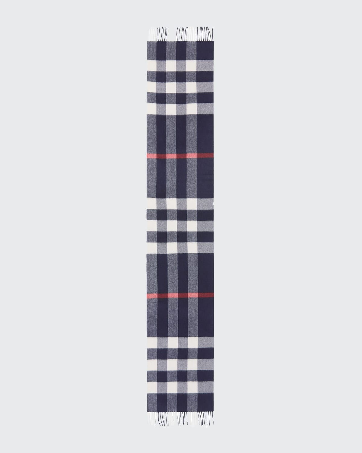 Men's Giant Check Cashmere Scarf - 3