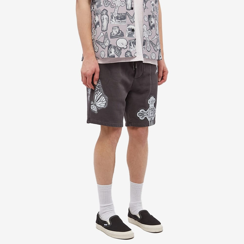 Ksubi Kut Out Jersey Trak Short 2