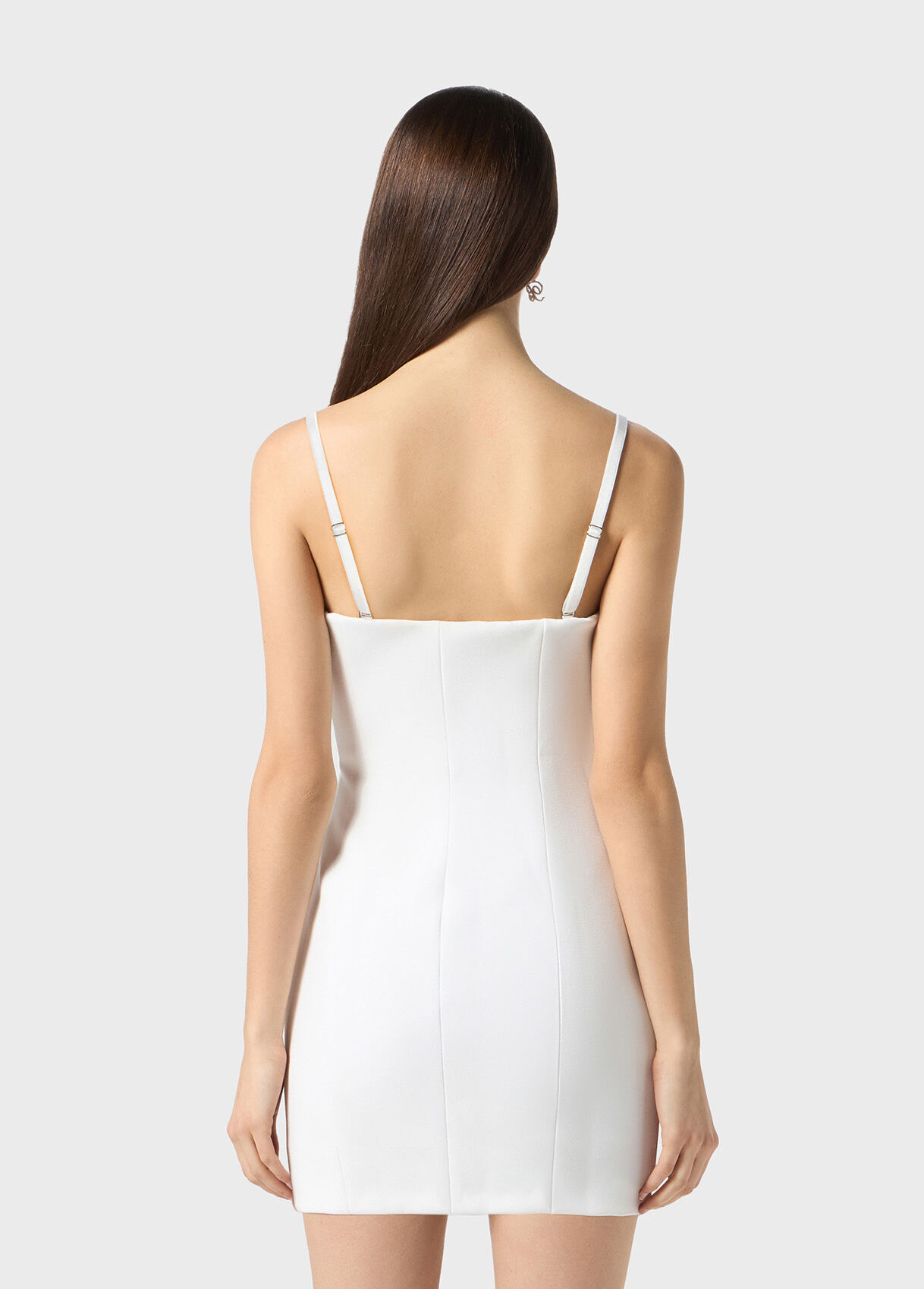 MINI DRESS WITH METAL LOGO - 3