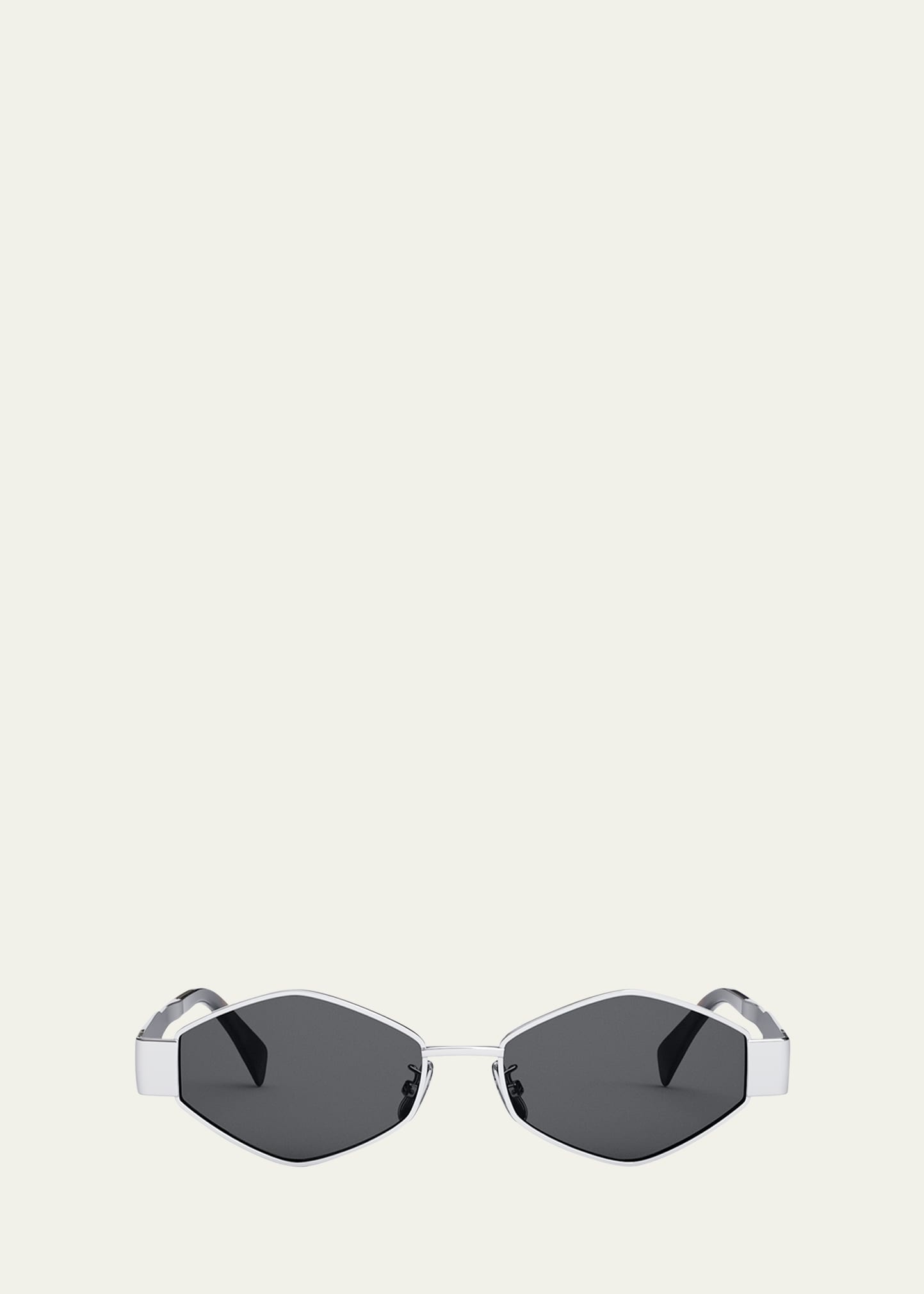 Triomphe Round Metal & Acetate Sunglasses - 1