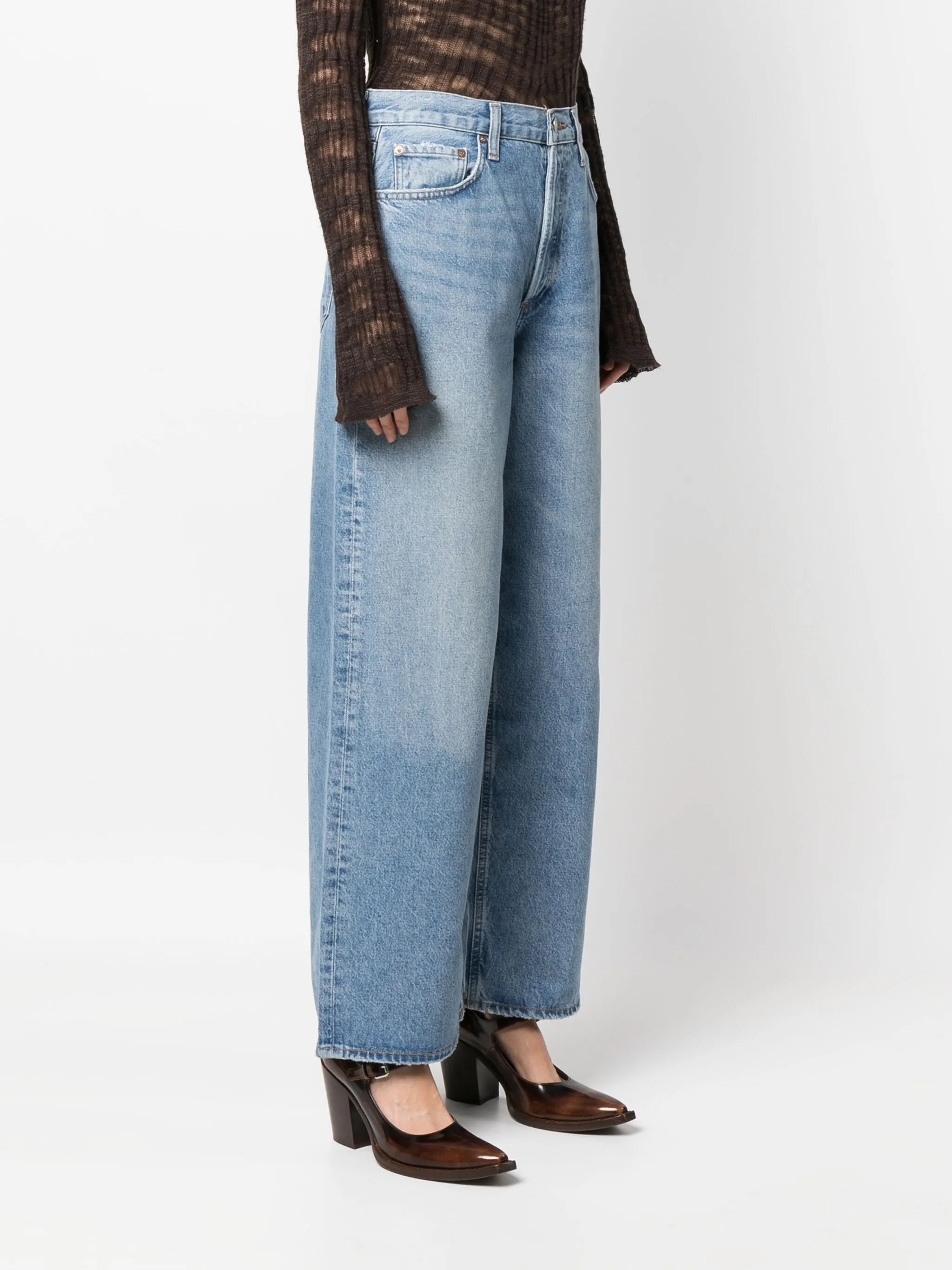 High-rise Straight-leg Jeans - 3