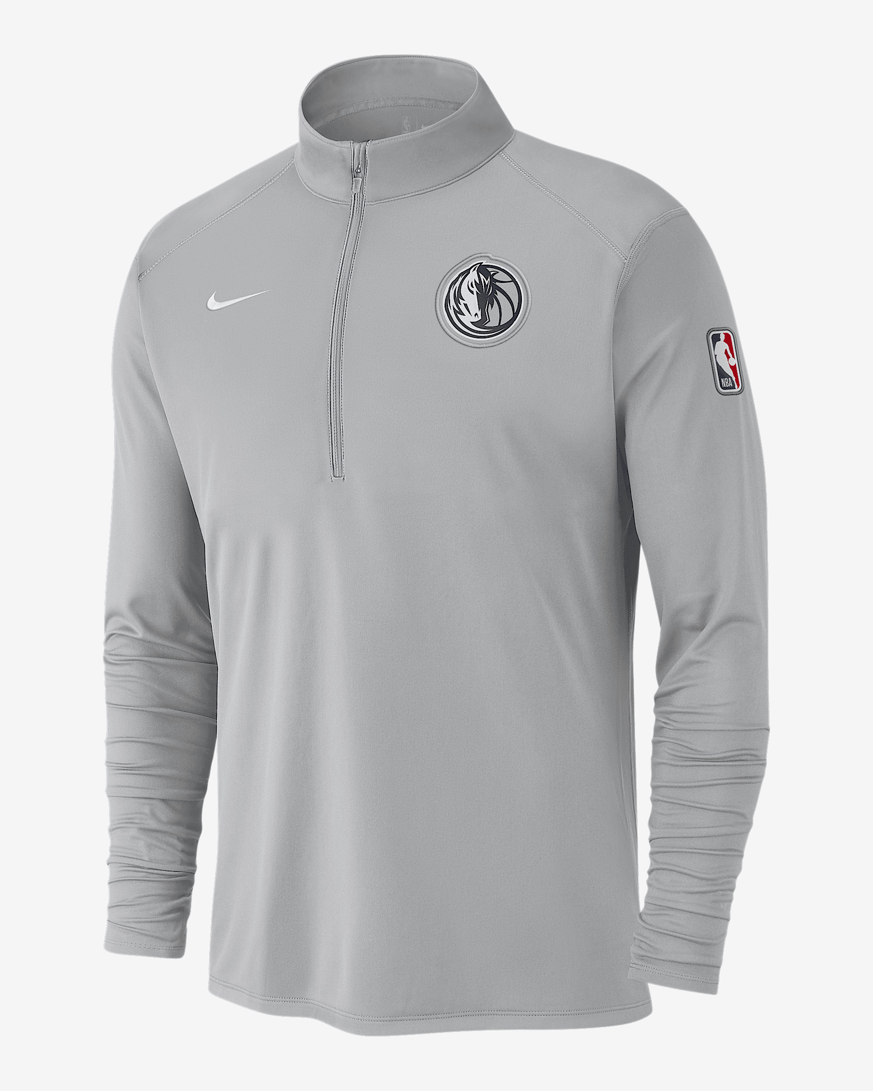 Dallas Mavericks City Edition Men's Nike Dri-FIT NBA 1/2-Zip Long-Sleeve Top - 1