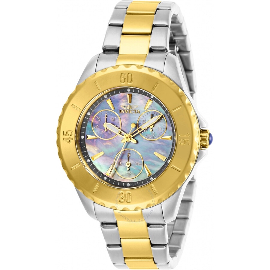 Invicta - Invicta Angel Quartz Gunmetal Dial Ladies Watch 29112 - 1