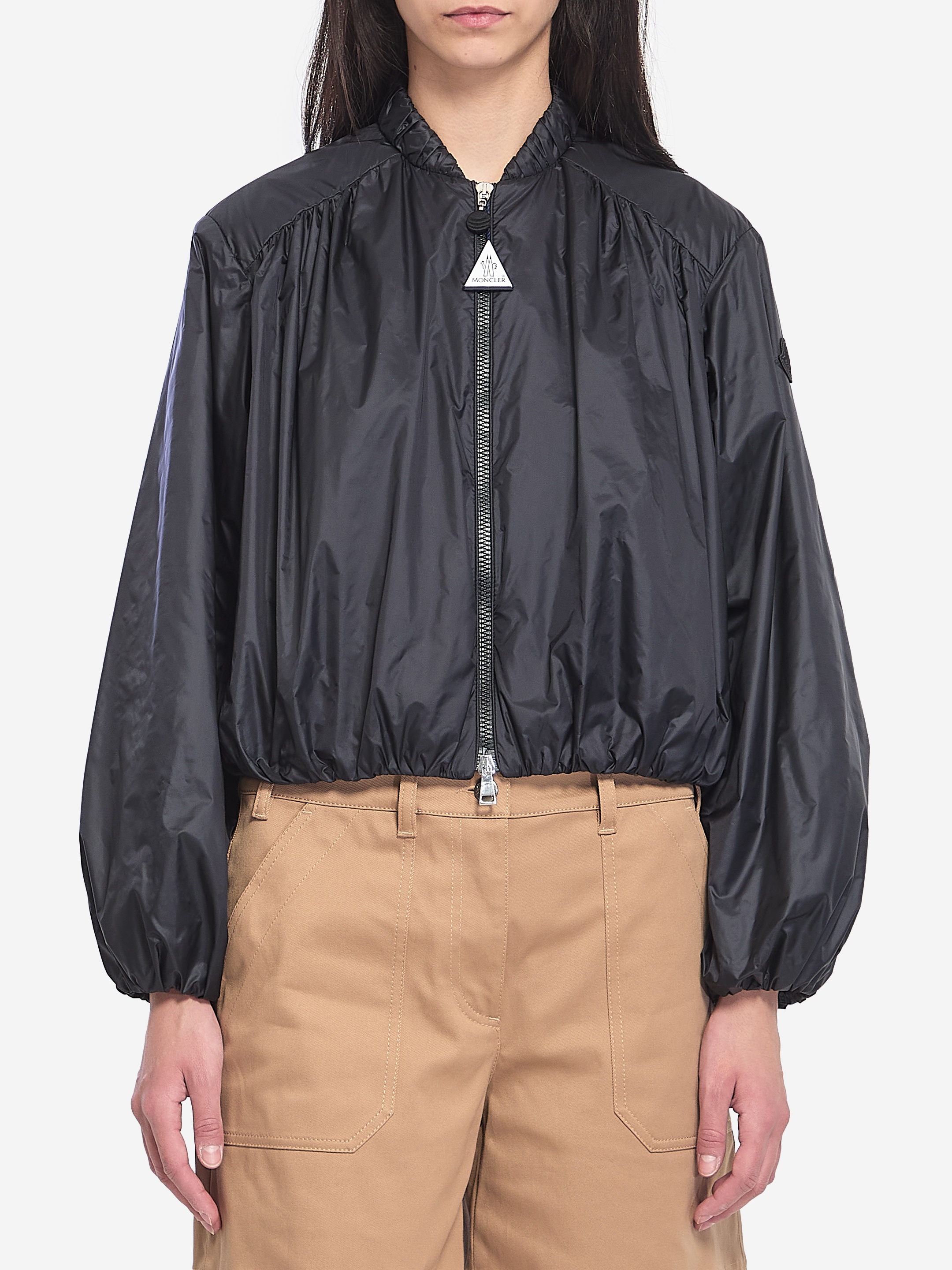 ★【MONCLER】Giacca bomber Chazeron★ボンバージャケット Light Blue Chazeron Bomber Jacket - Windbreakers & Raincoats