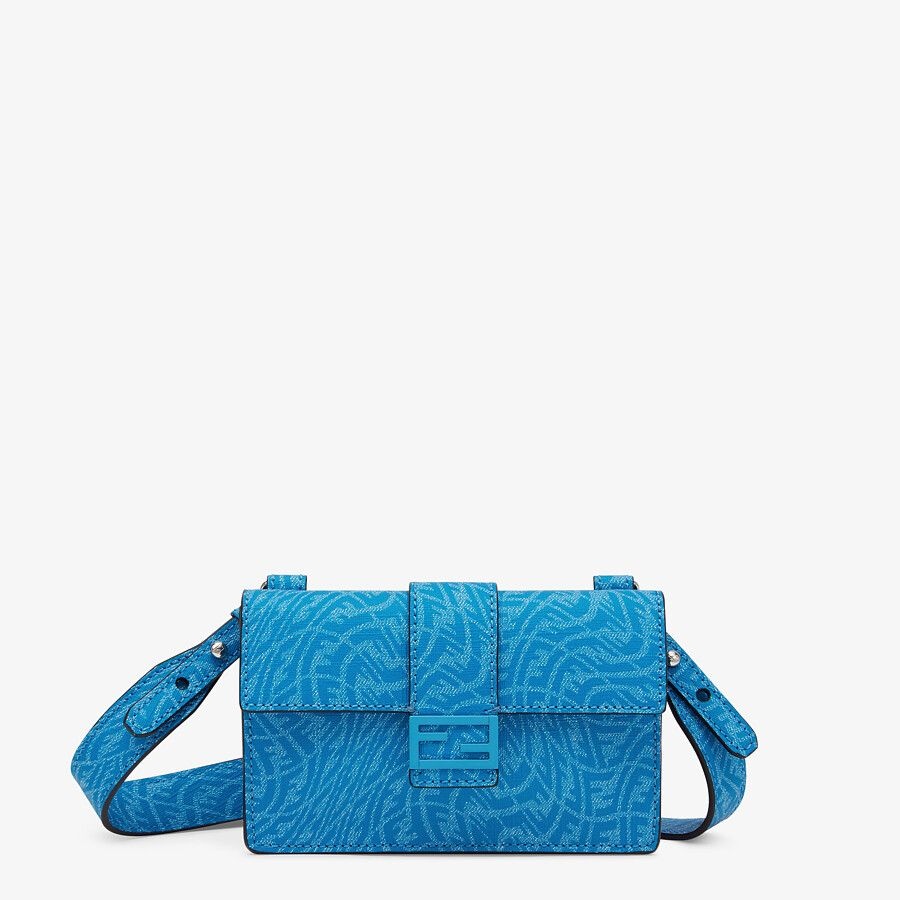 Blue fabric bag - 1