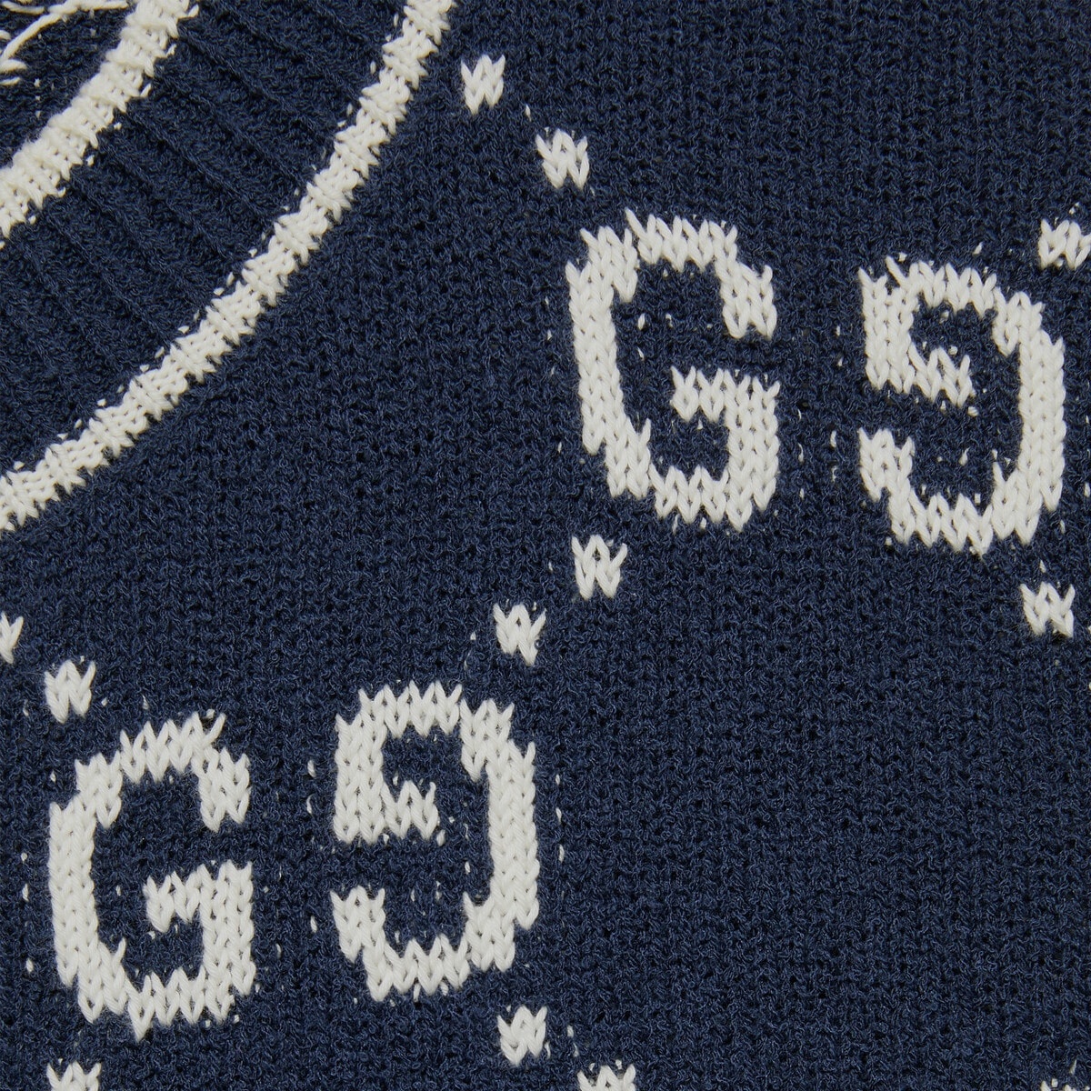 GG cotton jacquard cardigan - 4