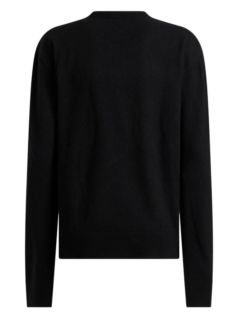 metallic-print jumper - 7