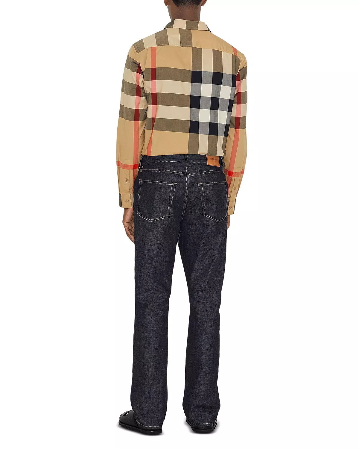 Summerton Cotton Poplin Check Slim Fit Button Down Shirt - 4