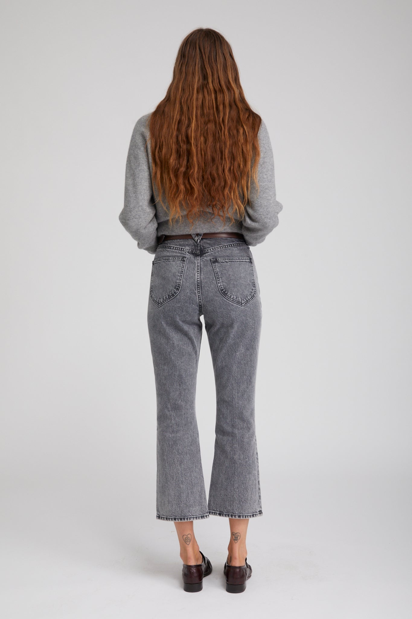 FRIDA CROP FLARE DENIM - 6