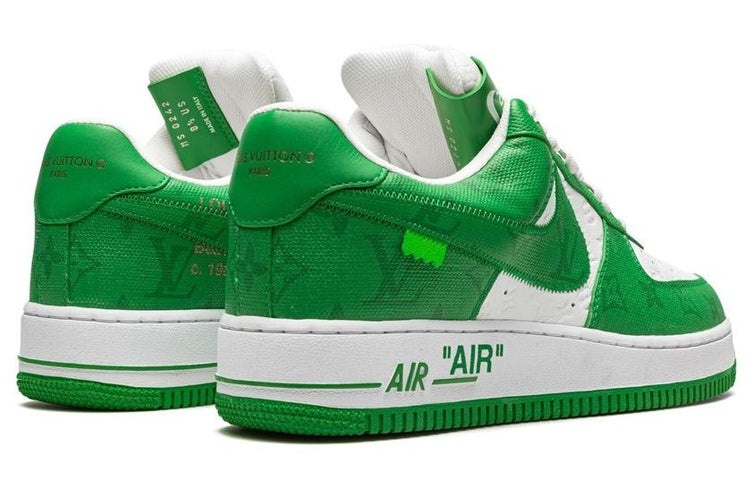 Nike x LOUIS VUITTON LV Air Force 1 Low 'Green White' 1A9V9V - 3