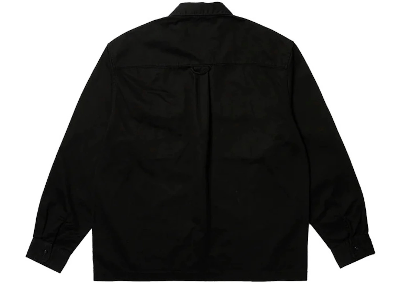 Palace x Carhartt WIP Longsleeve Master Shirt Washed Black - 2