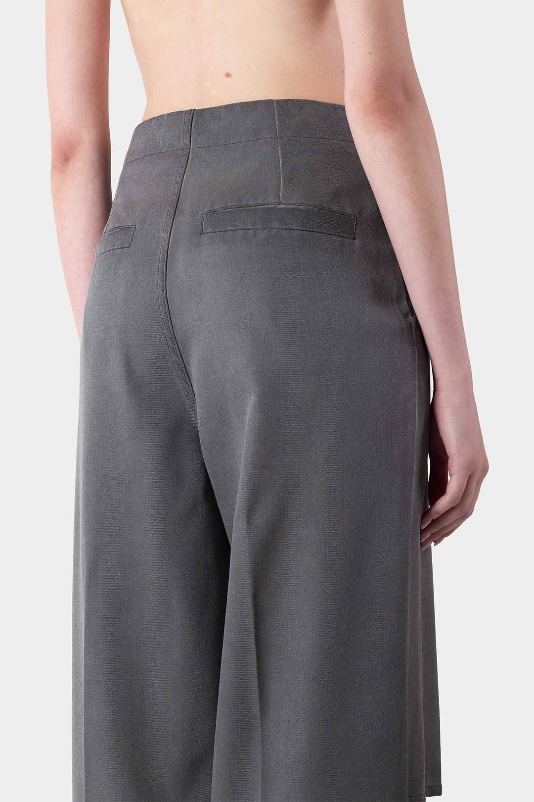 LONG PANTA SKIRT / grey - 7