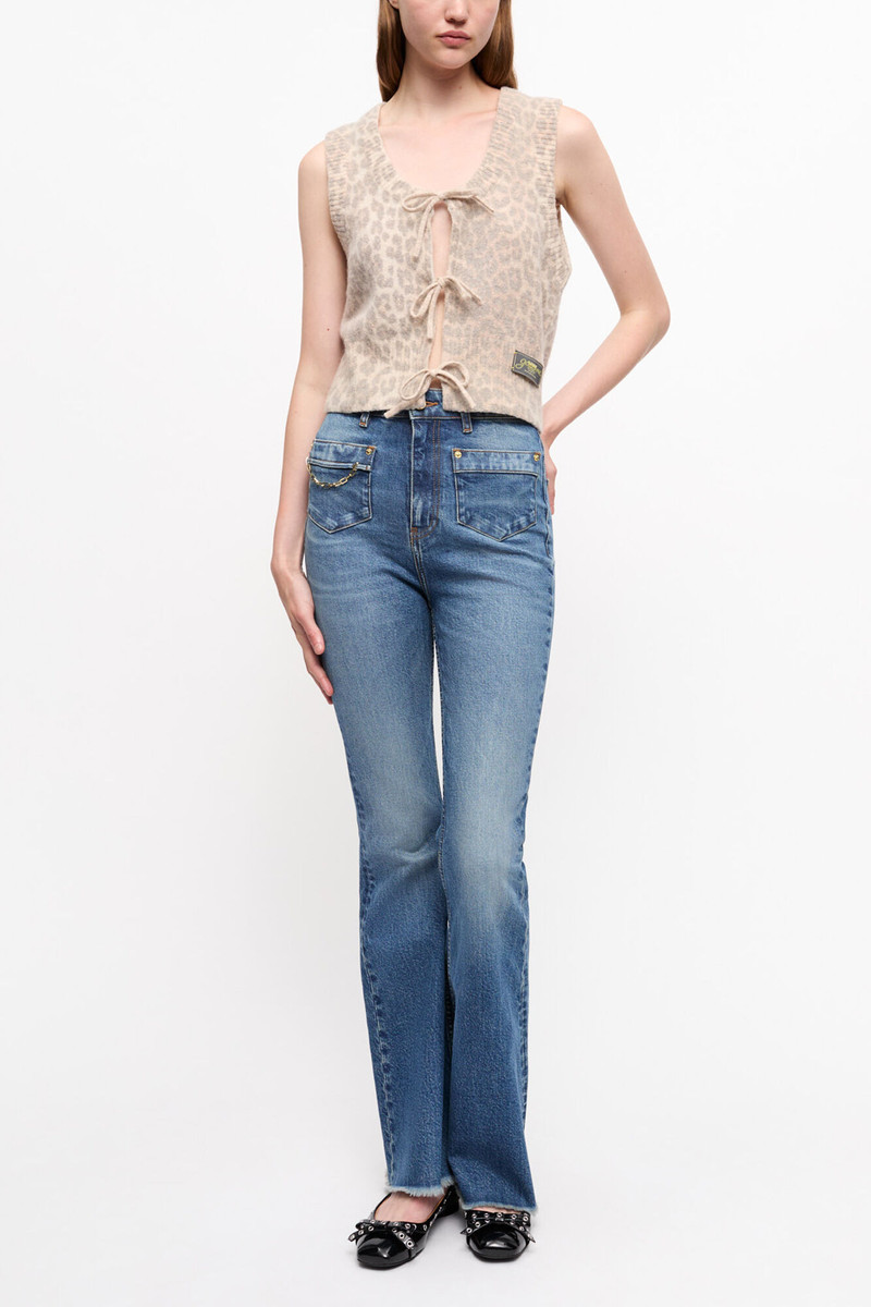 LEOPARD TIE STRING 등급 4
