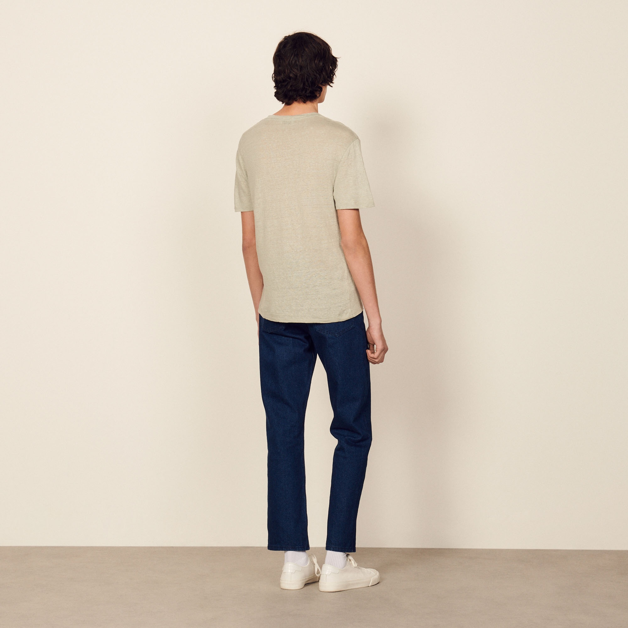 Linen T-shirt - 3