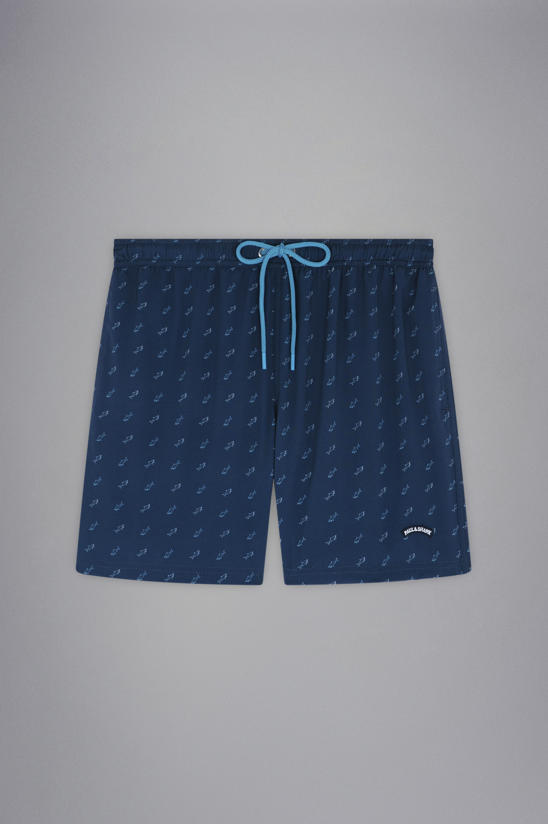 SWIM SHORTS WITH SHARK PRINT - 1