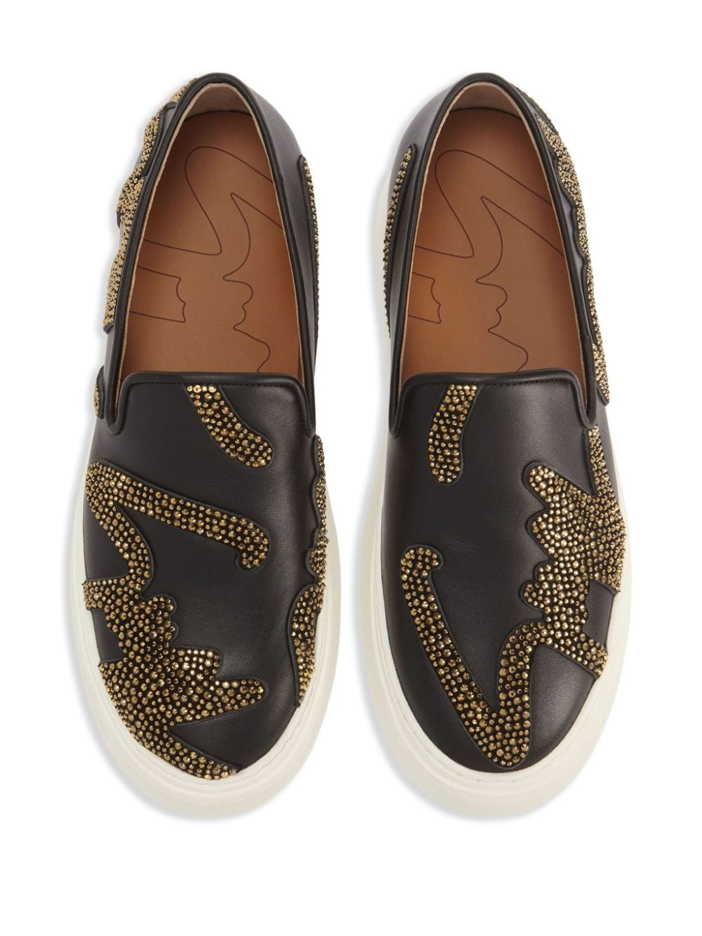 Gz Mike Sign leather slip-on sneakers - 4