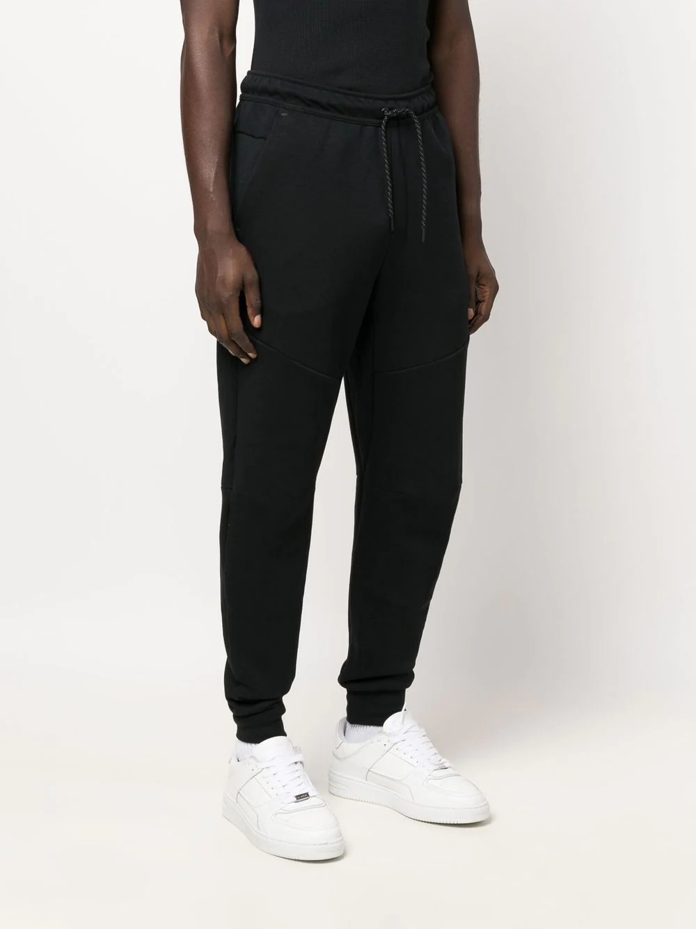 swoosh-logo detail track pants - 3