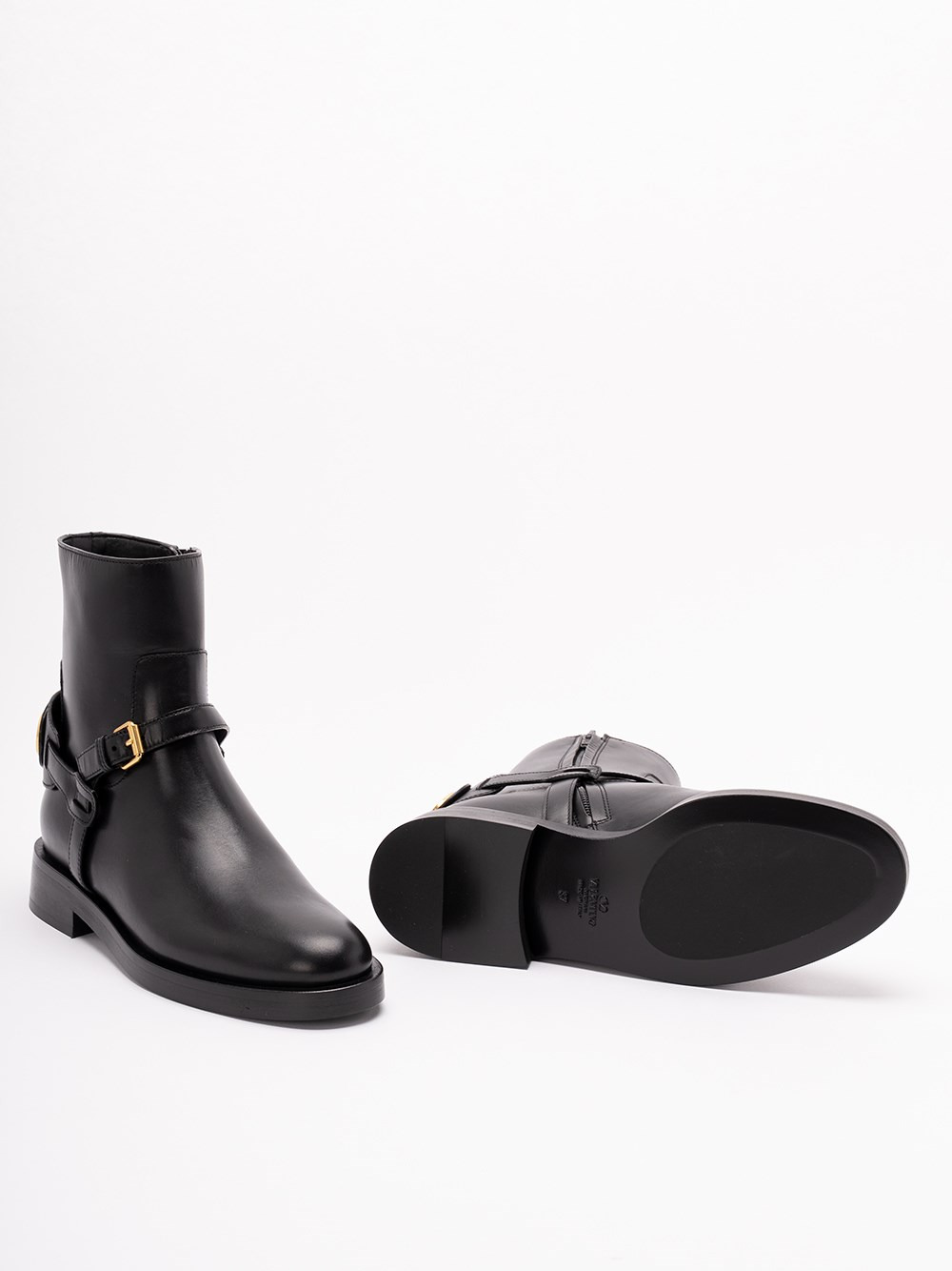 `VLogo Signature` Ankle Boots - 4