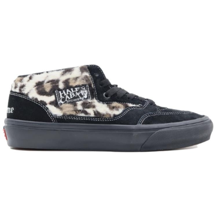 Vans Half Cab x Supreme Leopard Half Cab 'Black' VNOA5KYABMA - 2