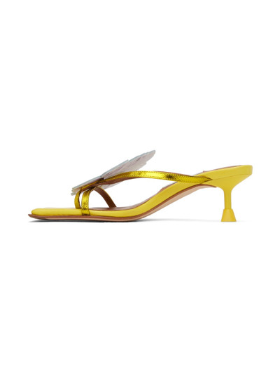MIISTA Yellow Lourdes Heeled Sandals outlook