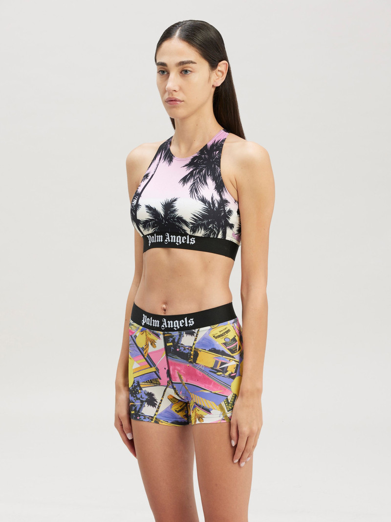 Pink Sunset Logo Sport Top 4