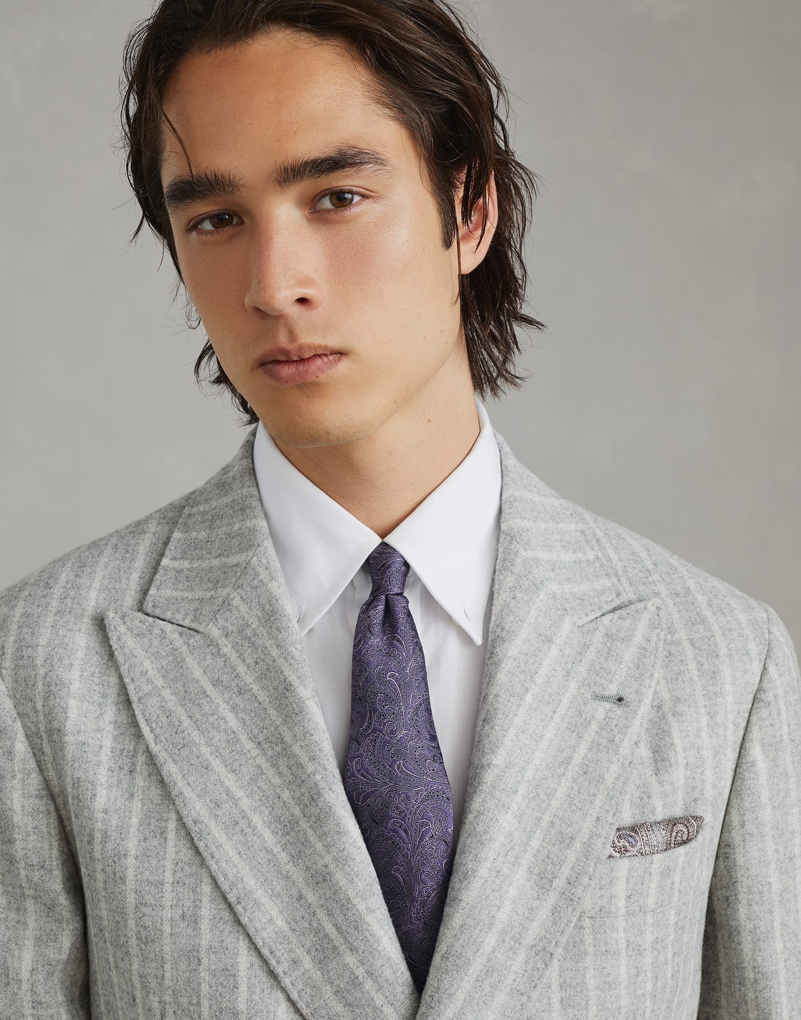 Paisley silk tie - 3