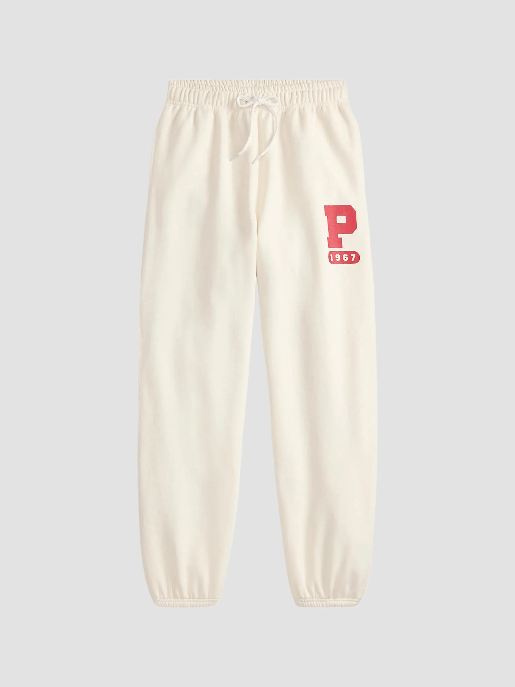 Women's Vintage Logo Fleece Jogger Pants - Warm White - 1