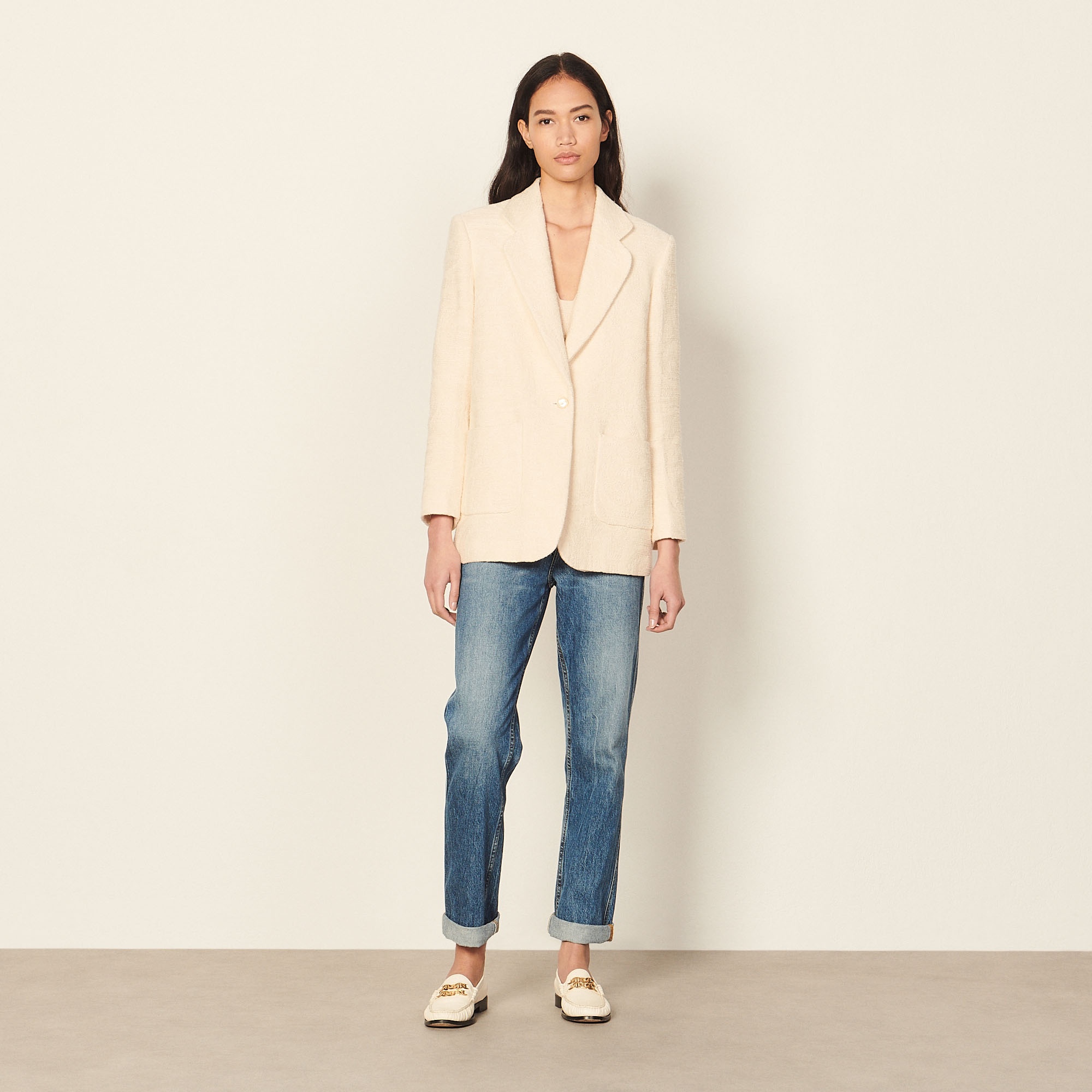 Tweed tailored jacket - 6