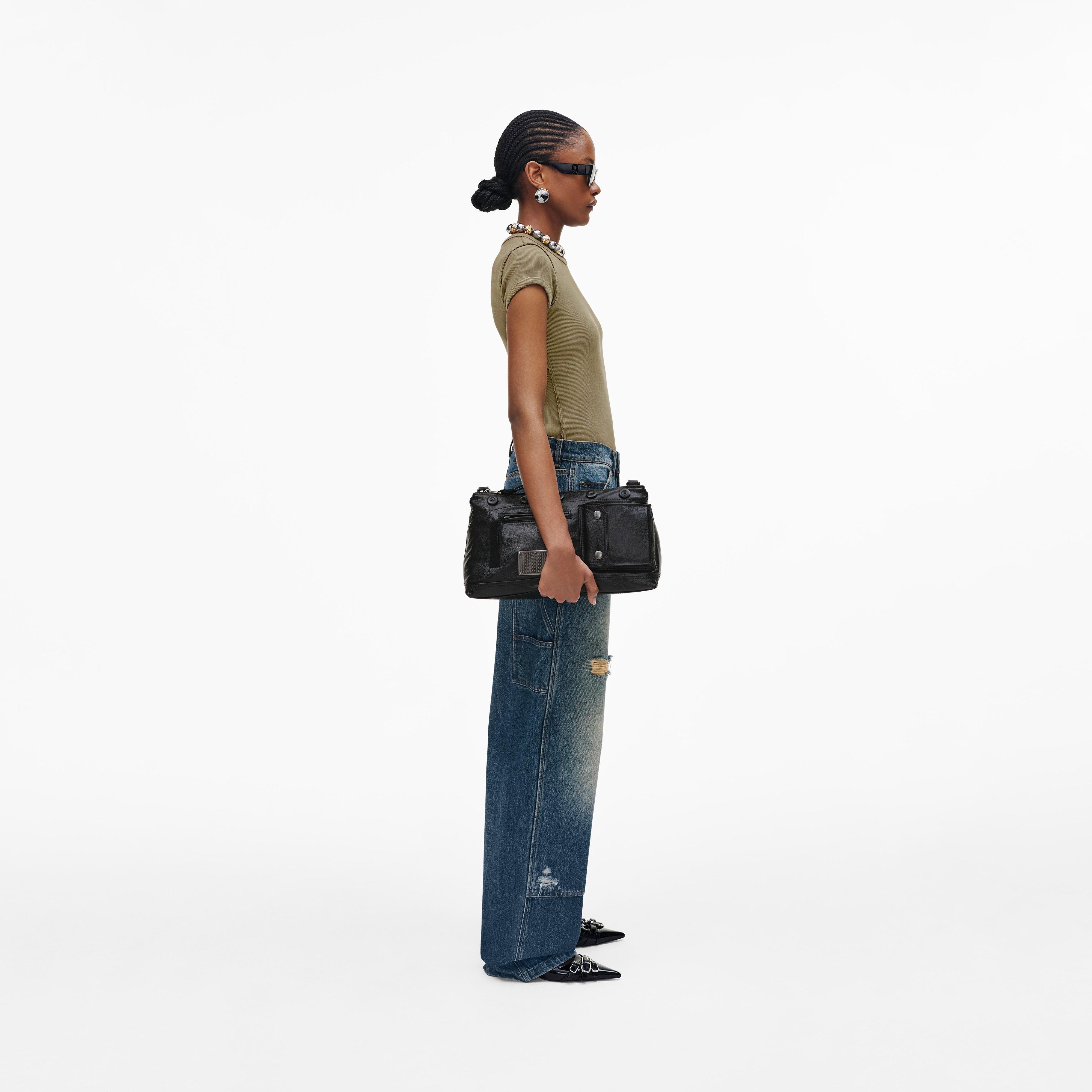 THE LEATHER LARGE CARGO BAG - 9