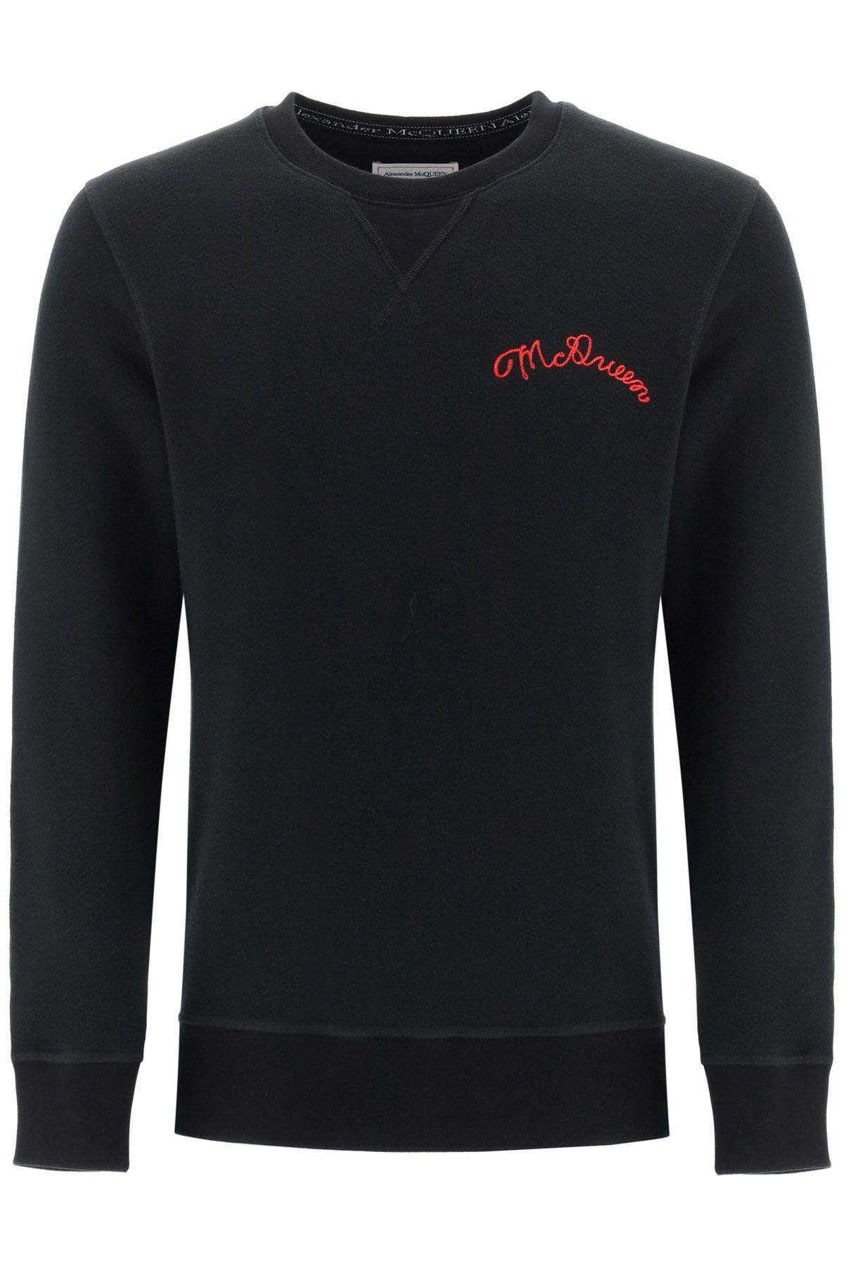 SWEATSHIRT WITH LOGO EMBROIDERY - 1