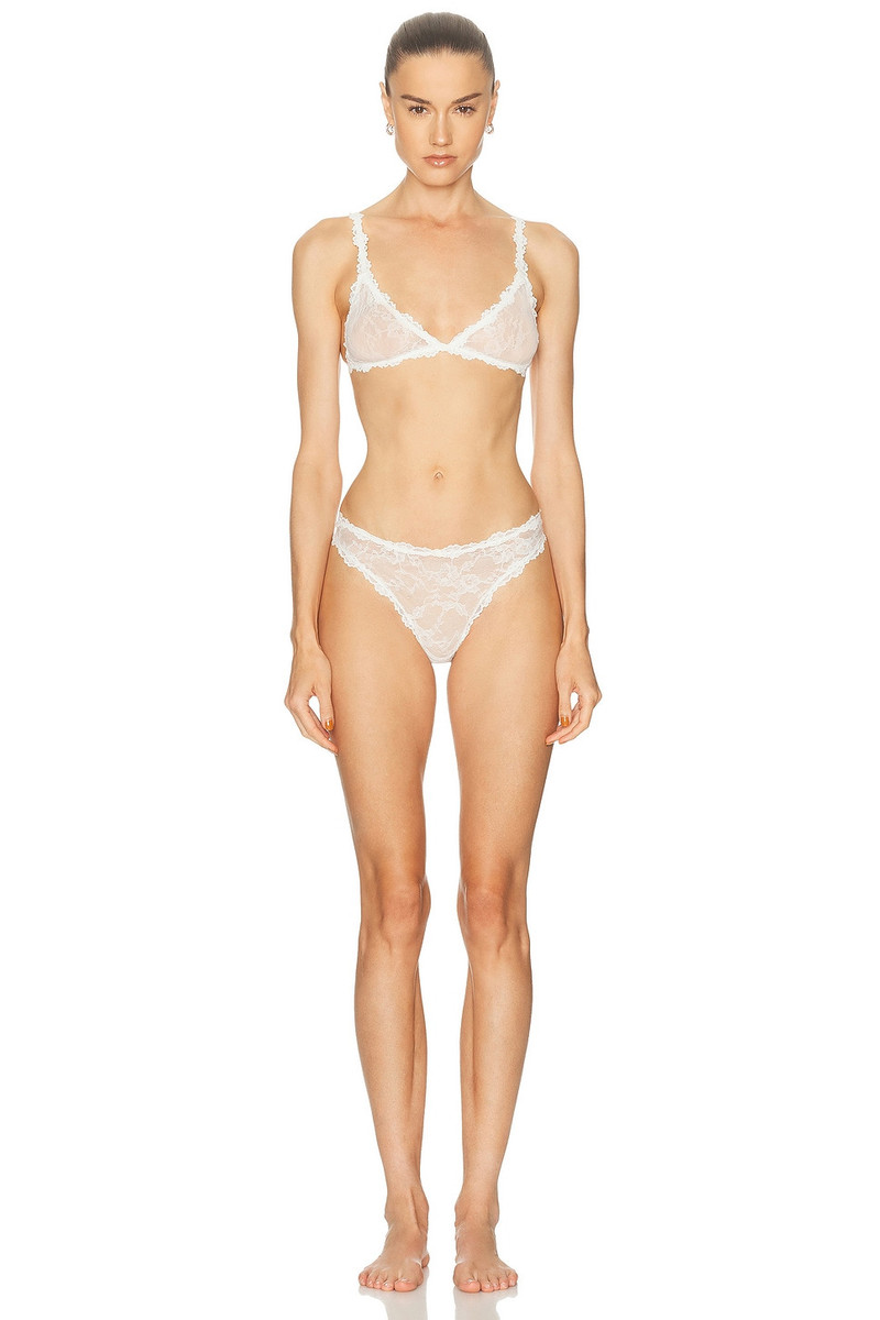 SKIMS Stretch Lace Triangle Bralette outlook