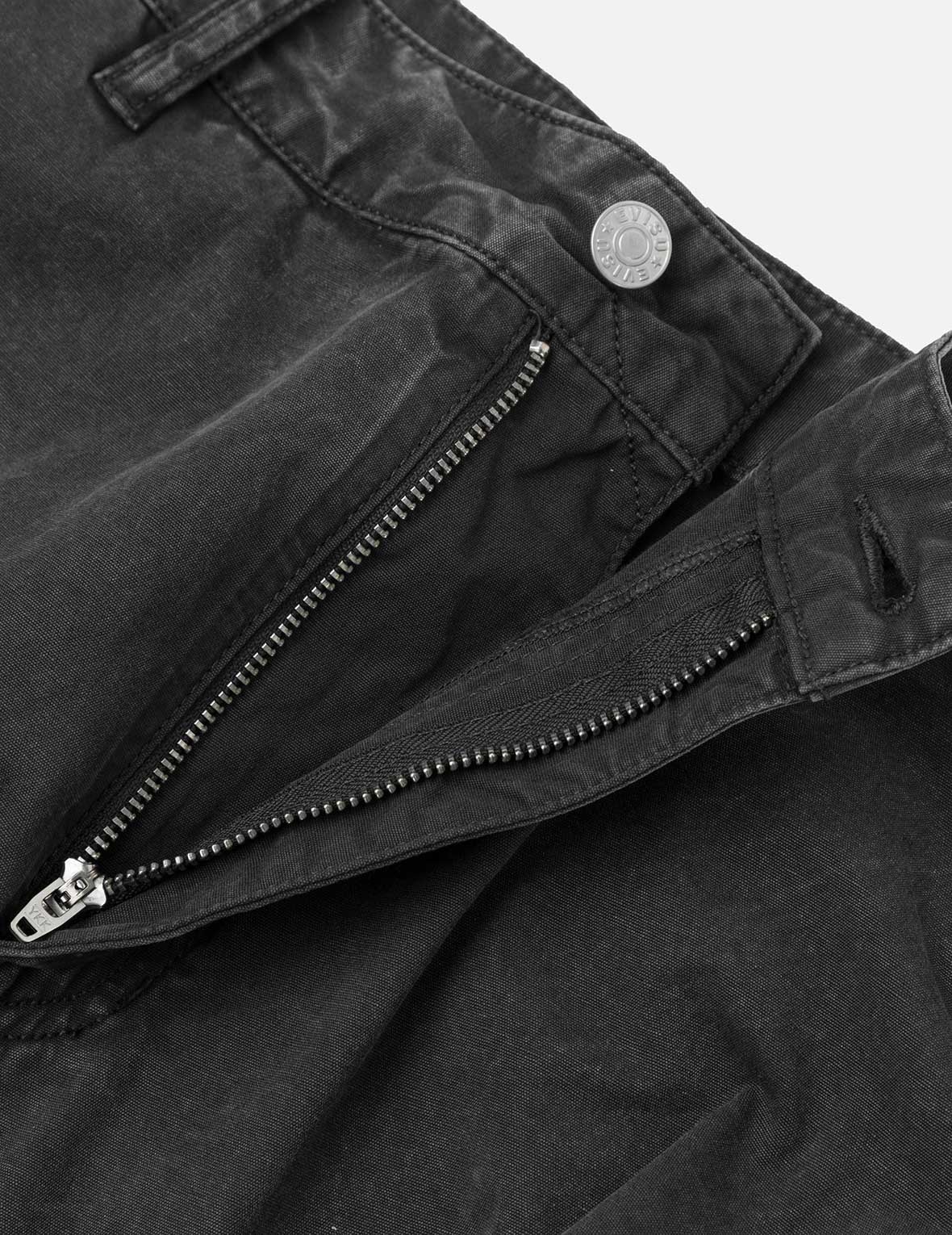 Totem Seagull Embroidery Straight Fit Cargo Pants - 5