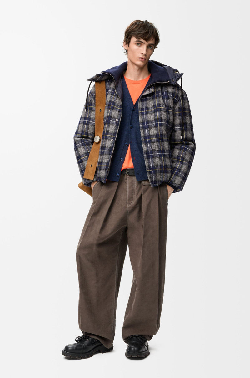 Loewe Puffer jacket in wool outlook