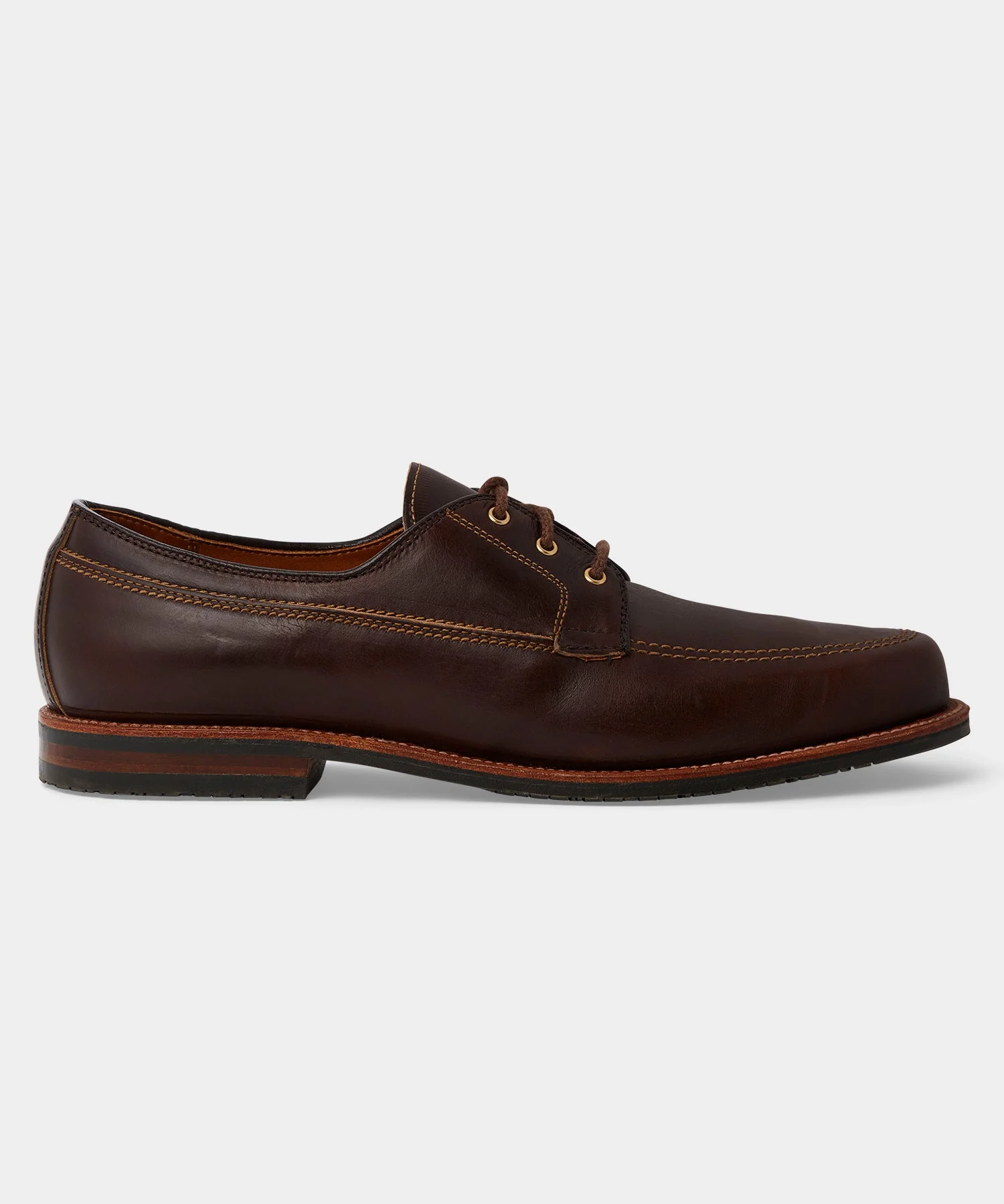 Alden Mocc Toe Leather Blucher - 1