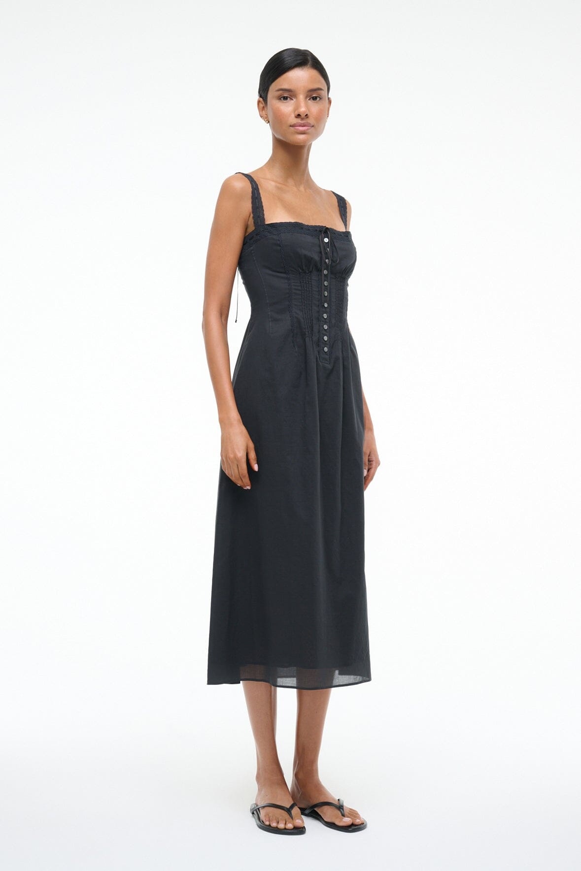 STAUD MATILDE DRESS BLACK - 3