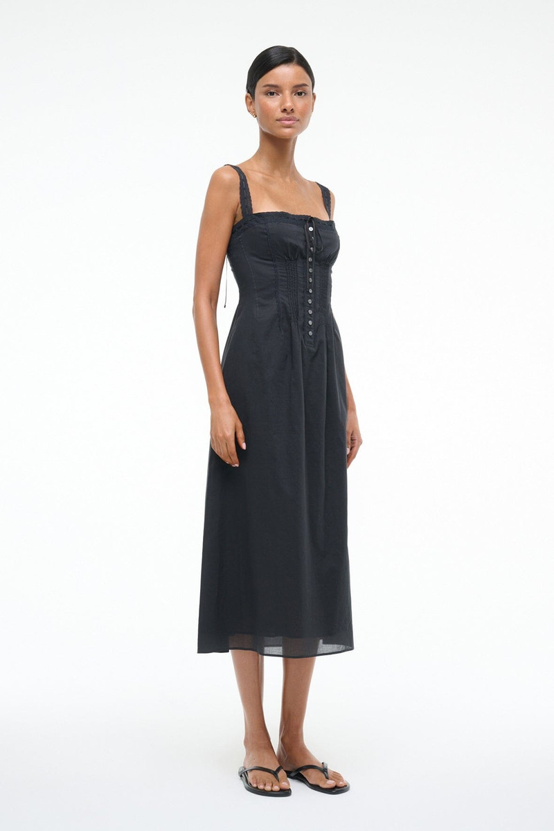 STAUD MATILDE DRESS BLACK 3